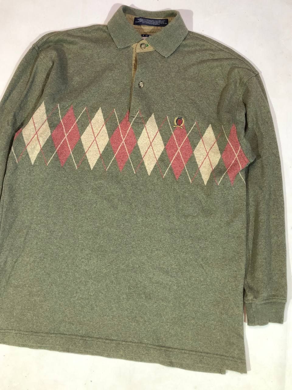 Tommy Hilfiger × Vintage Tommy Hilfiger Long Sleeve Vintage Size US S / EU 44-46 / 1 - 3 Thumbnail