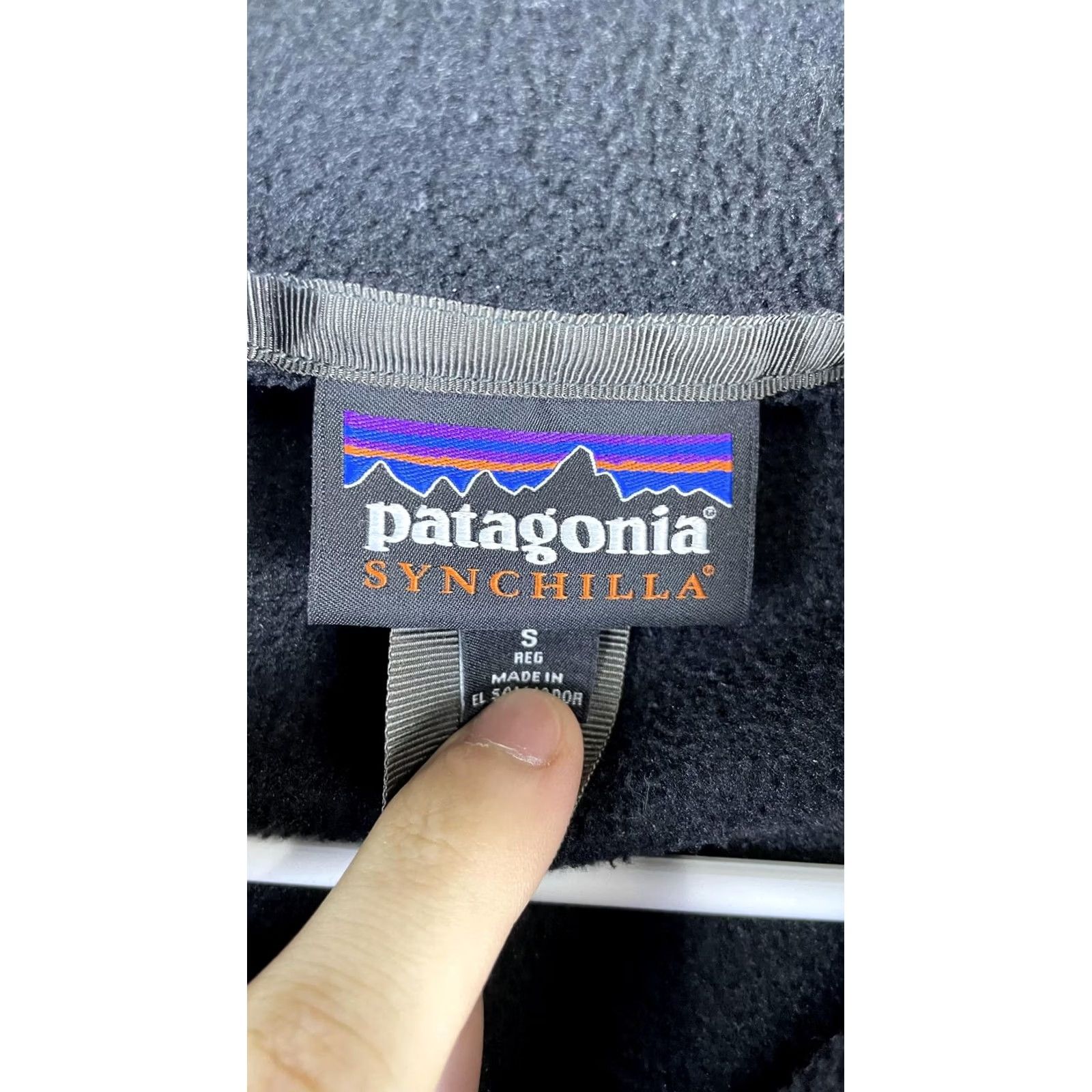 Patagonia Patagonia Synchilla Vest Mens Small Black Fleece Full Zip Outdoor Pockets Warm Size US S / EU 44-46 / 1 - 3 Thumbnail