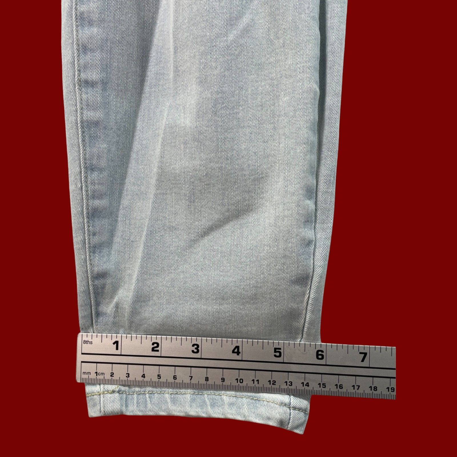 Other Rue + - Women's Ultimate Stretch Curvy High-Rise Jeans Distr Size 38" / US 16 / IT 52 - 7 Thumbnail