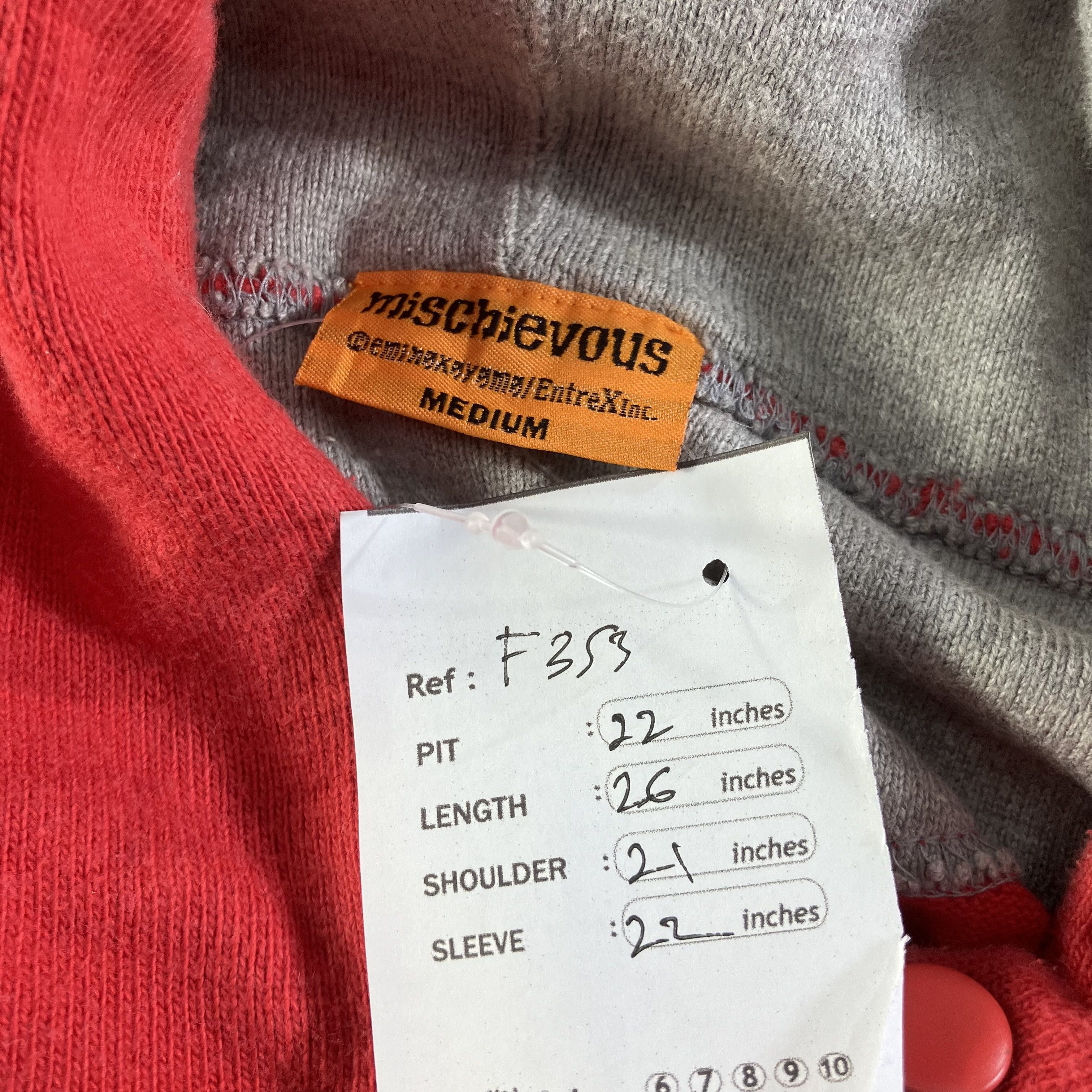Japanese Brand Japanese Brand Mischievous Hoodies F353 Size US M / EU 48-50 / 2 - 12 Thumbnail