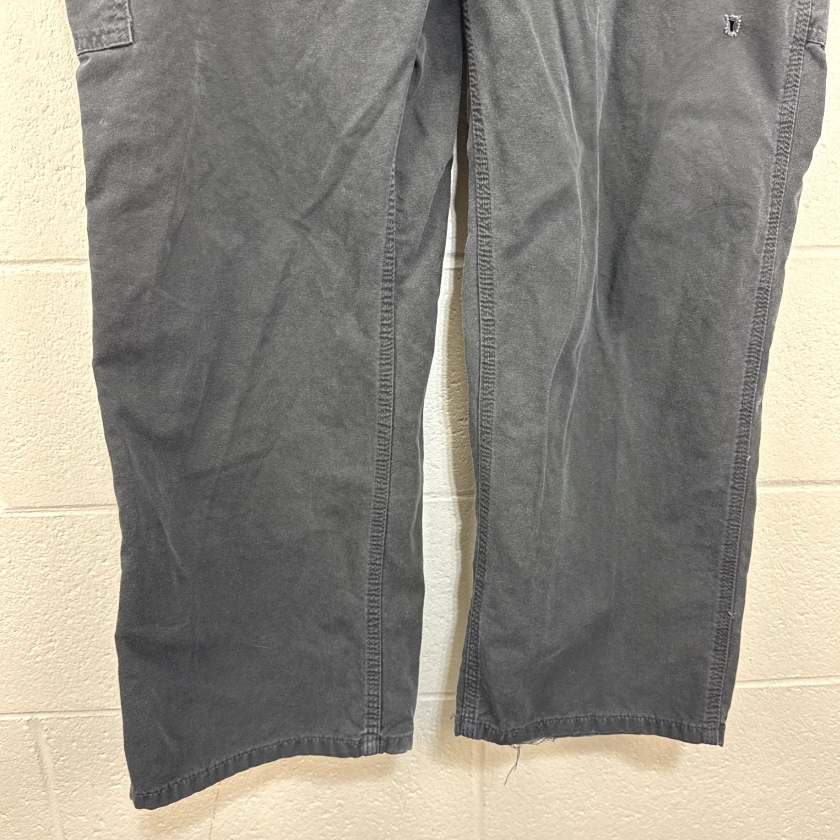 Carhartt Carhartt Pants - B151 Work 38x30 Black - Relaxed Carpenter Canvas Cotton Jeans Casual Workwear Mens Size US 38 / EU 54 - 6 Thumbnail