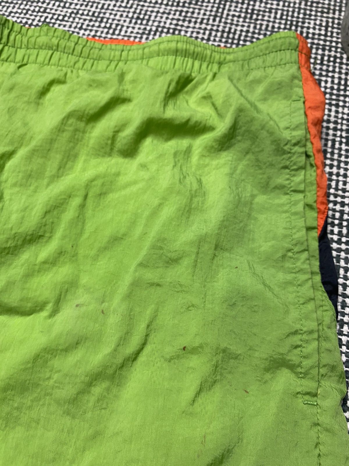Nike × Vintage Nike vintage Big swoosh shorts y2k drill Size US 31 - 4 Thumbnail