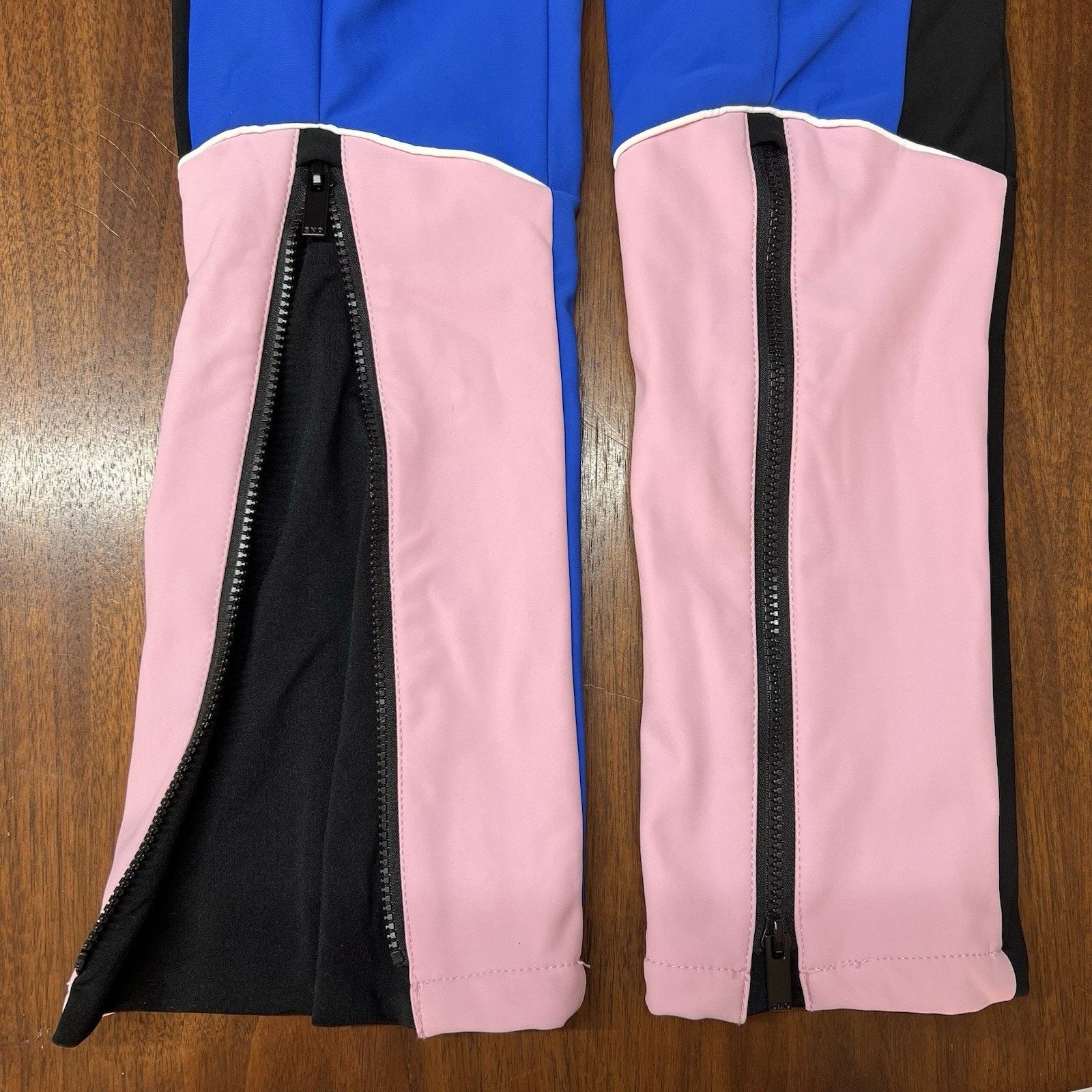 Topshop NWOT Topshop SNO Pants Ski 27” (4) Pink Blue Black Size 27" / US 4 / IT 40 - 2 Thumbnail