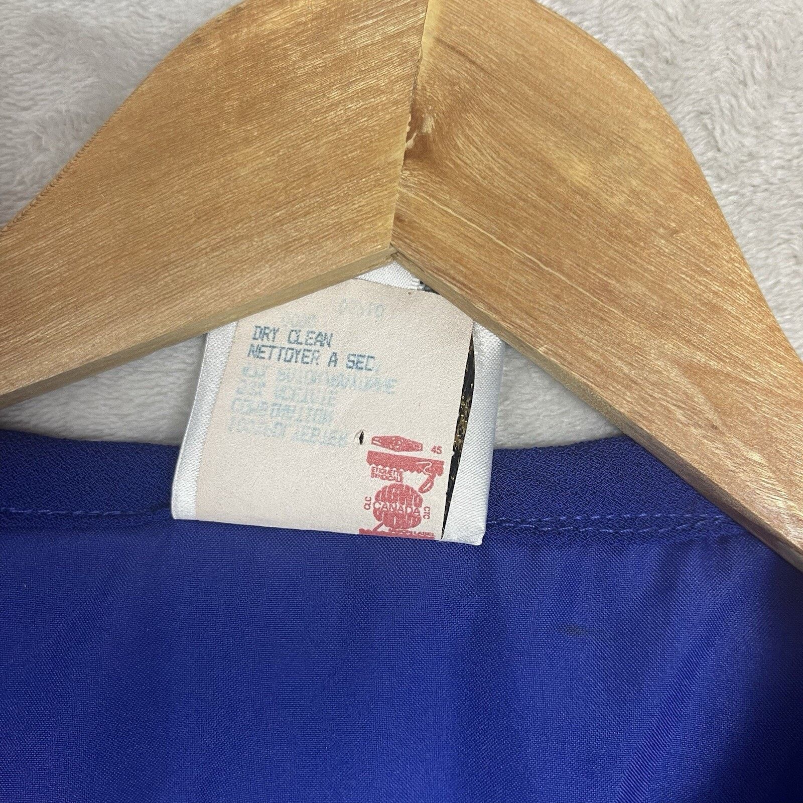 Joseph Ribkoff Vtg Joseph Ribkoff Blue Quilted Bolero Cropped Jacket Canada Size M / US 6-8 / IT 42-44 - 13 Thumbnail