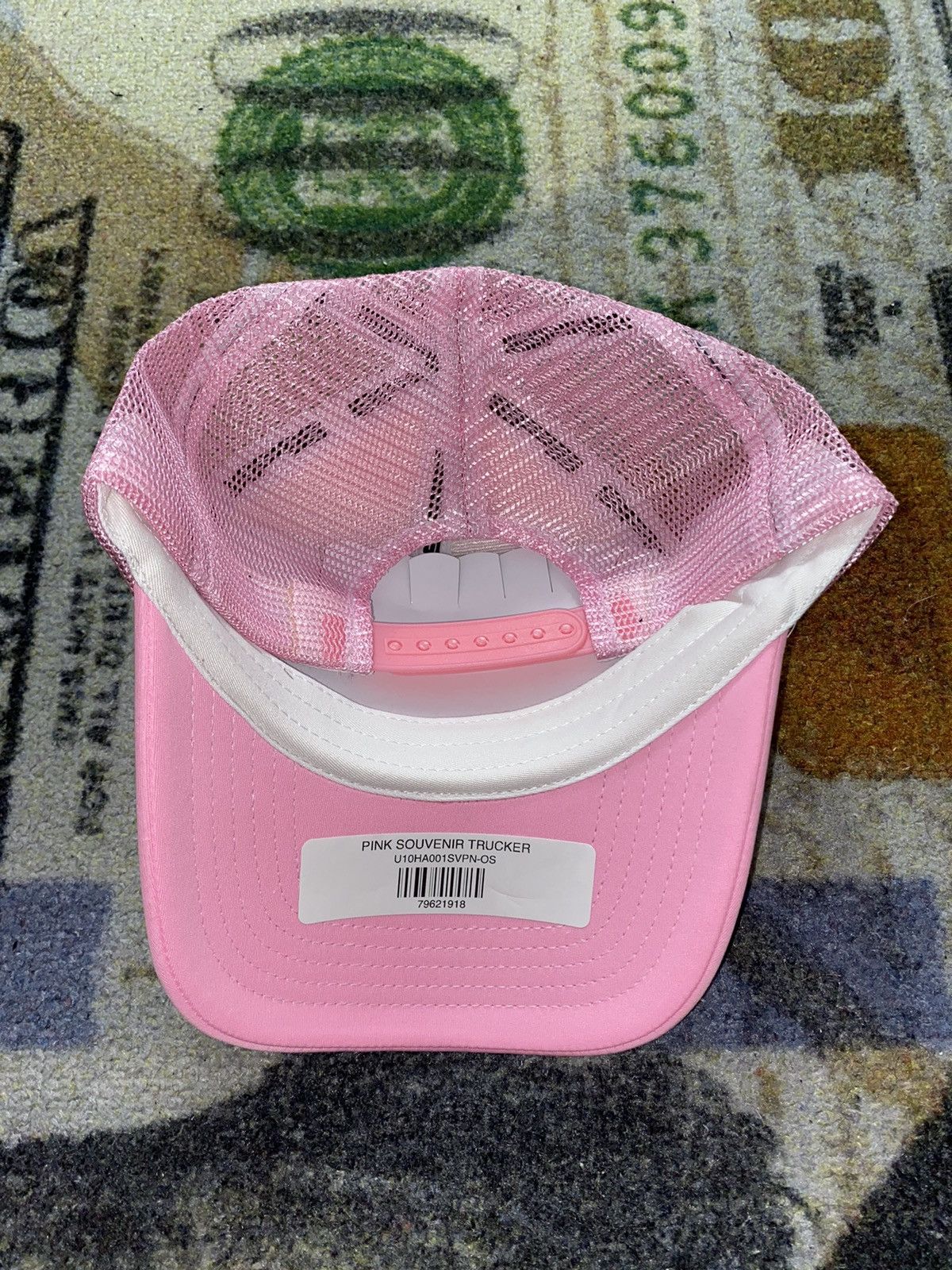 Sp5der SP5DER PINK SOUVENIR TRUCKER Size ONE SIZE - 2 Thumbnail