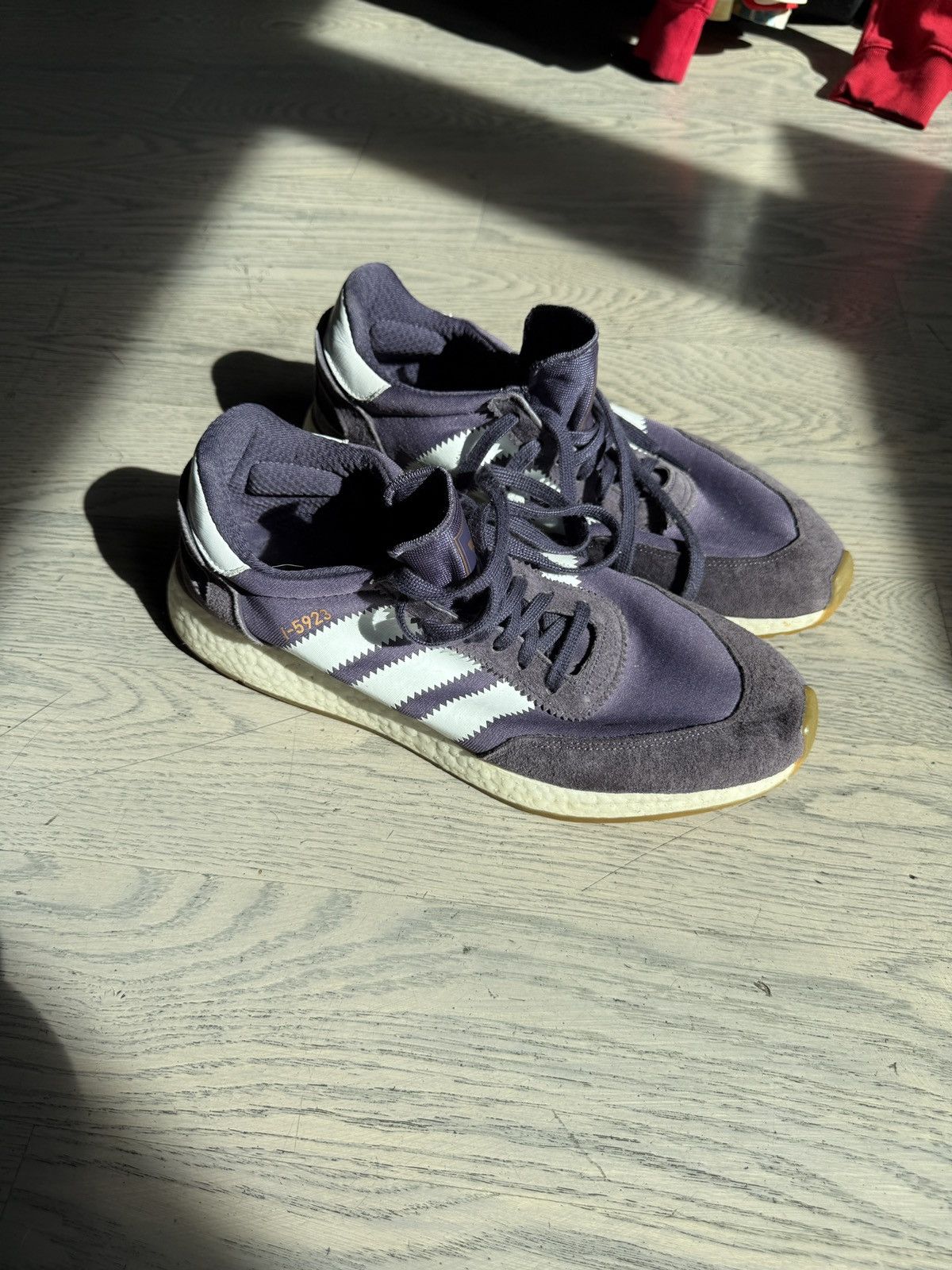 Adidas Adidas I-5923 Purple Size US 12 / EU 45 - 1 Thumbnail