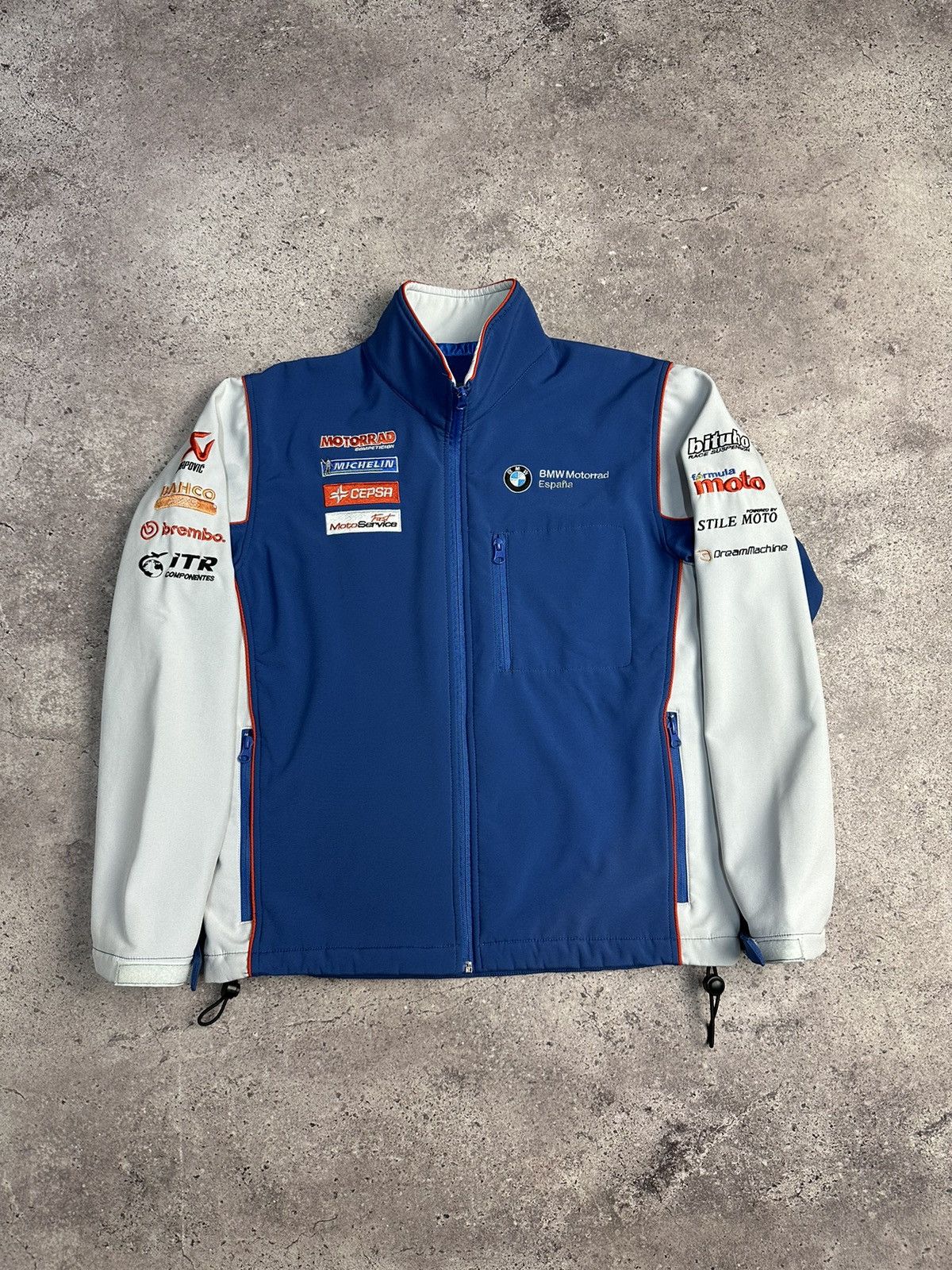 BMW Vintage BMW Motorrad Racing Jacket Y2K Streetwear Size US S / EU 44-46 / 1 - 2 Thumbnail