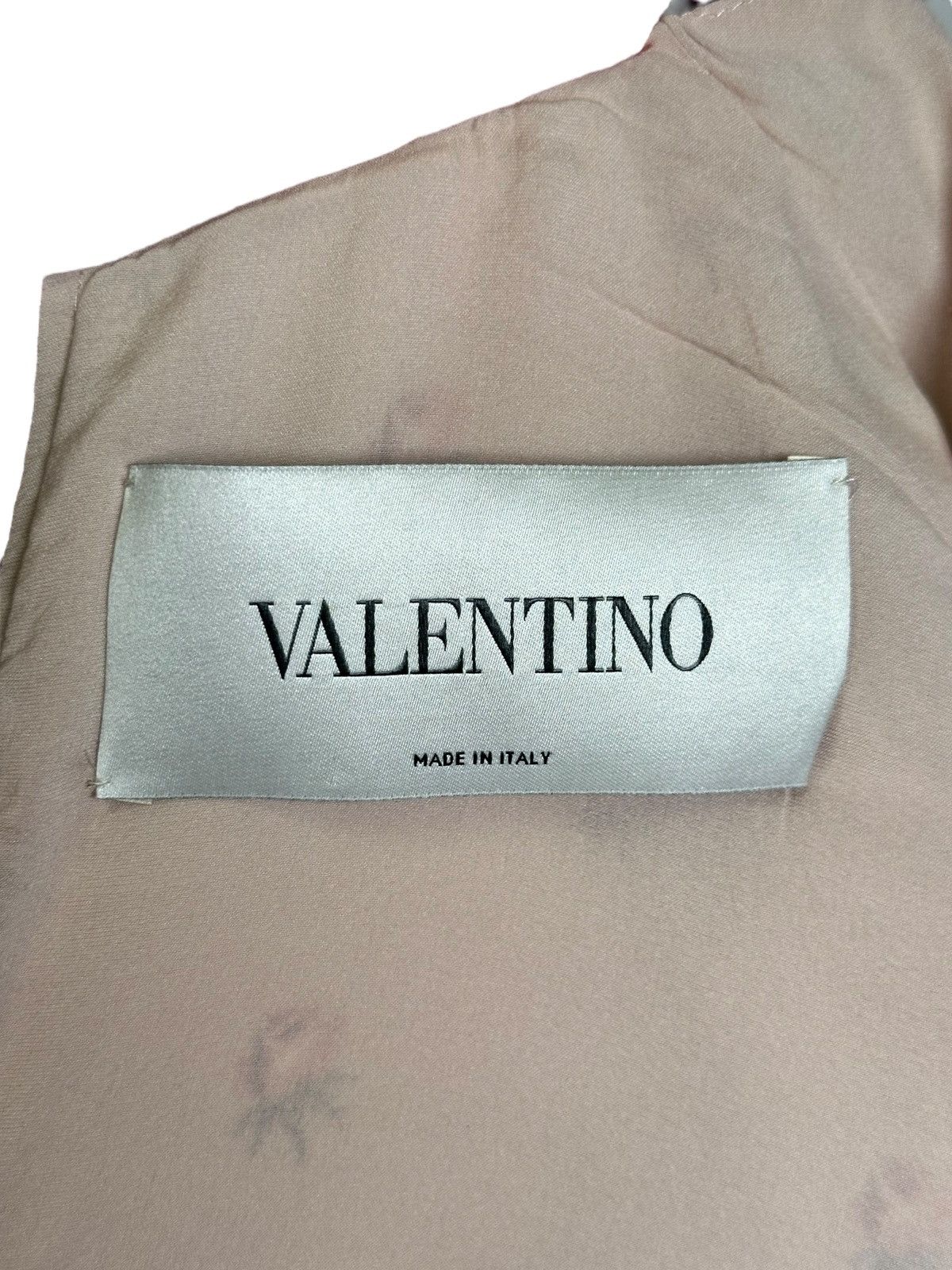 Valentino Valentino Floral-print Silk Crepe de Chine Mini Dress Size XS / US 0-2 / IT 36-38 - 6 Thumbnail