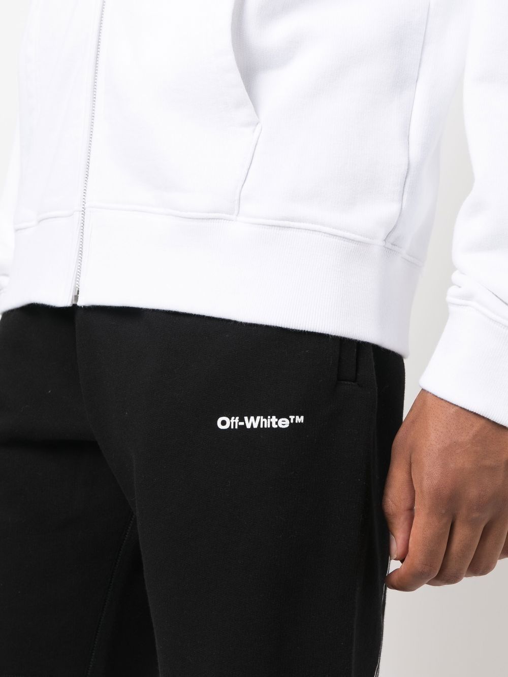 Off-White o1gr1nt0125 Wave Outlet Diagram Short in Black Size US 32 / EU 48 - 5 Thumbnail