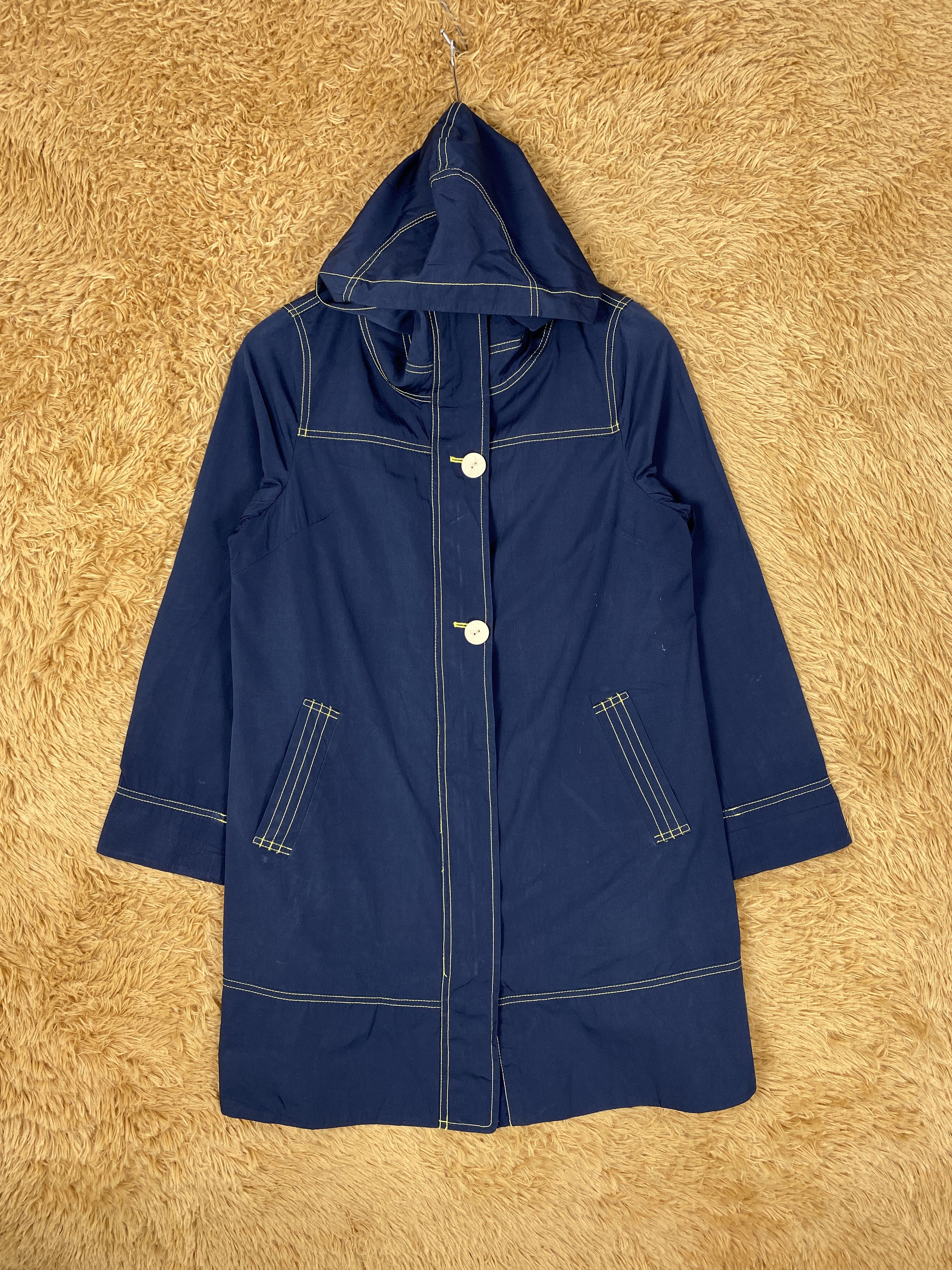 Japanese Brand Vintage Sympathique Hoodie Long Jacket J2114 Size US S / EU 44-46 / 1 - 1 Thumbnail