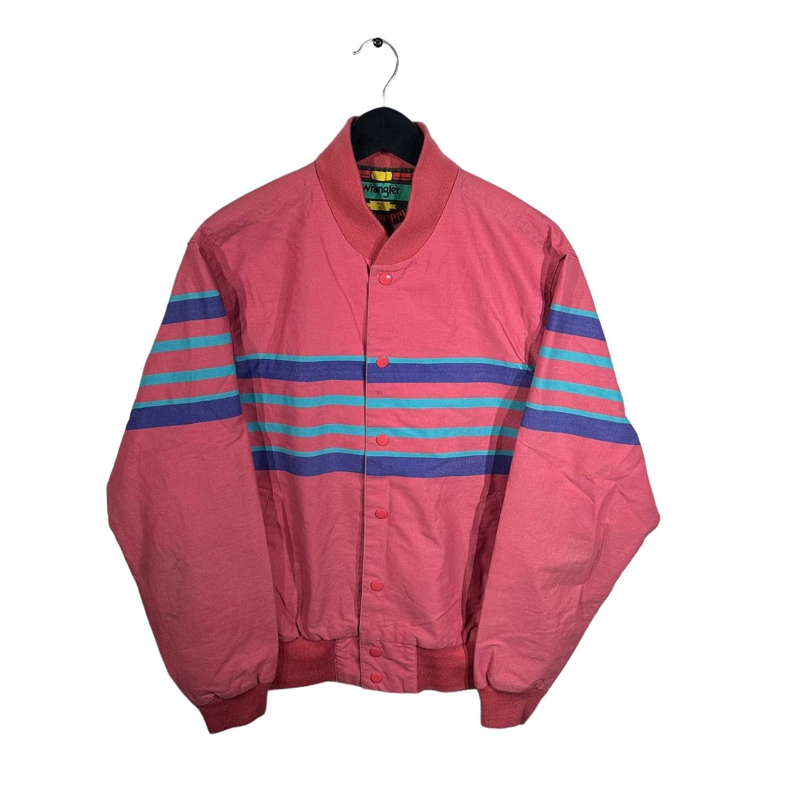 Wrangler Vintage Wrangler Stripe Button Down Jacket Size US M / EU 48-50 / 2 - 1 Thumbnail
