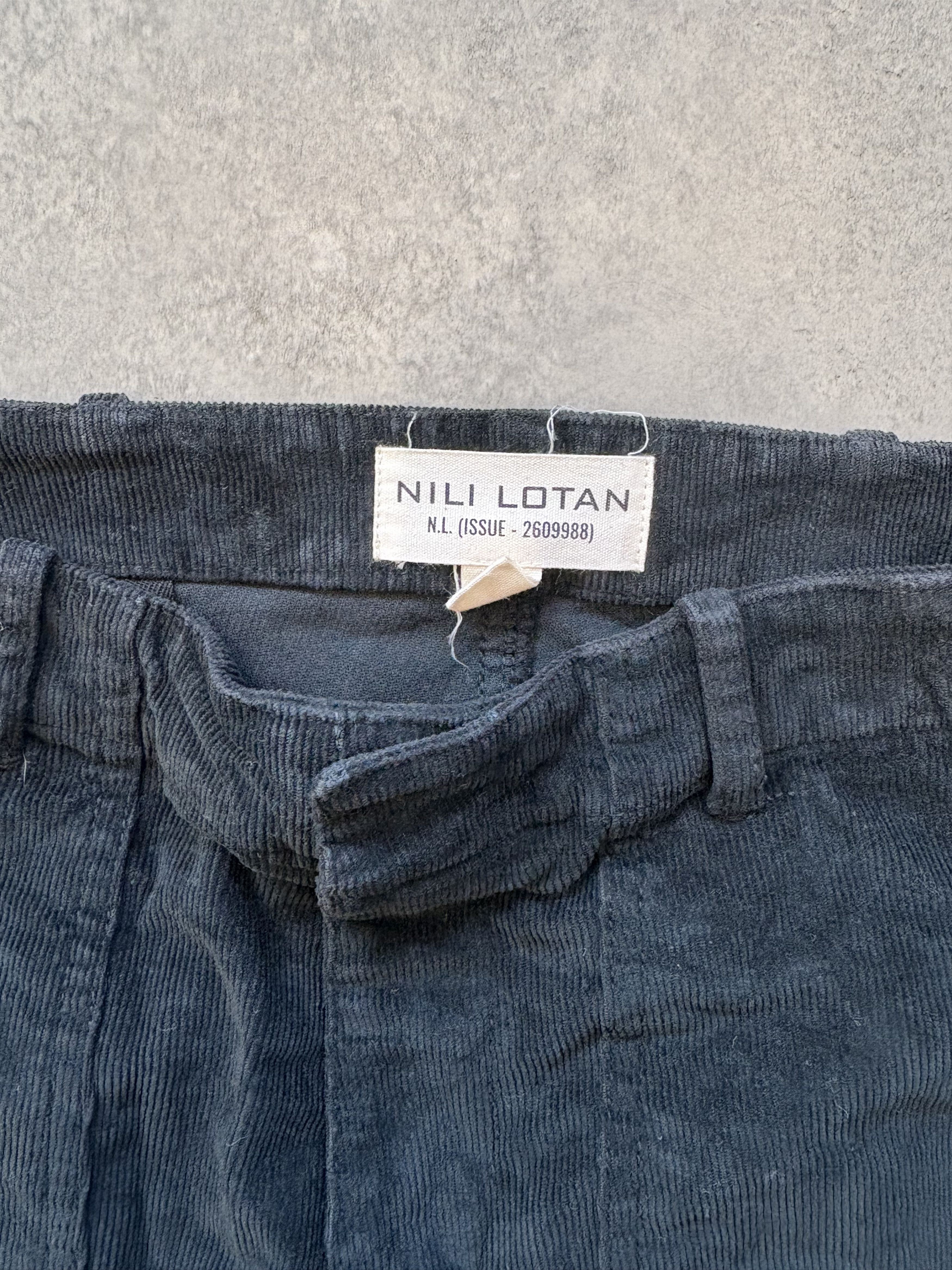 Nili Lotan Jenna Pant - Jet Black Size 26" / US 2 / IT 38 - 4 Thumbnail