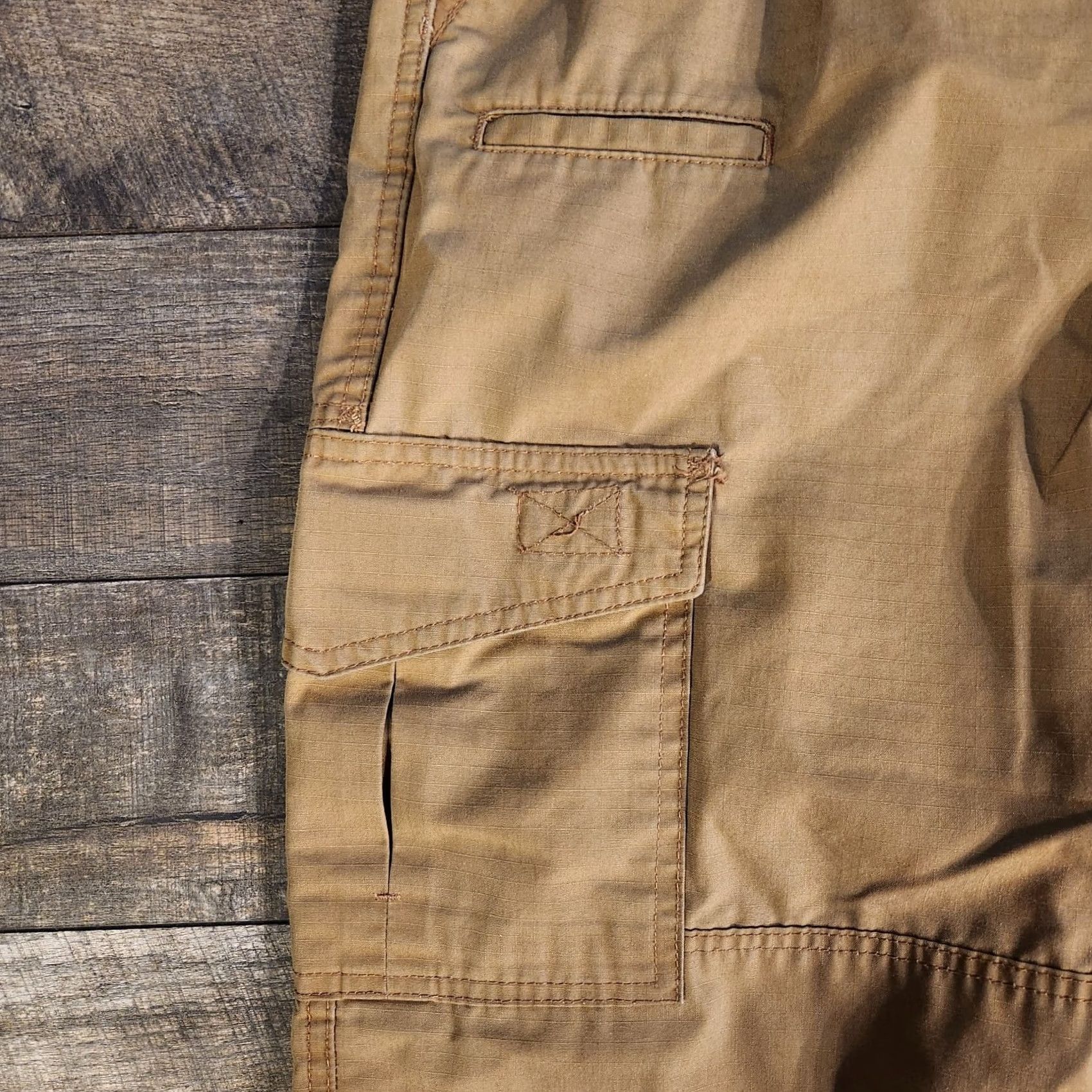 Propper PROPPER Pants MEN'S 38x32 TAN RIP STOP TACTICAL Cargo Pocket Workwear Casual 6.2 oz 60% cotton 40% polyester Ankle Cinch Regular Beiges? Size US 38 / EU 54 - 4 Thumbnail