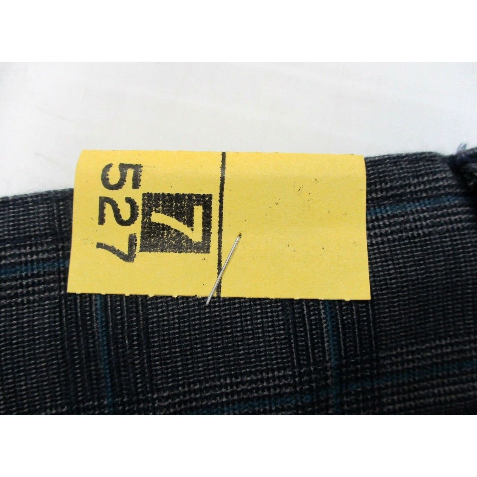 Basic Editions BASIC EDITIONS Pants Women Size 8 Classic Fit Navy Plaid Trouser Size 30" / US 8 / IT 44 - 8 Thumbnail