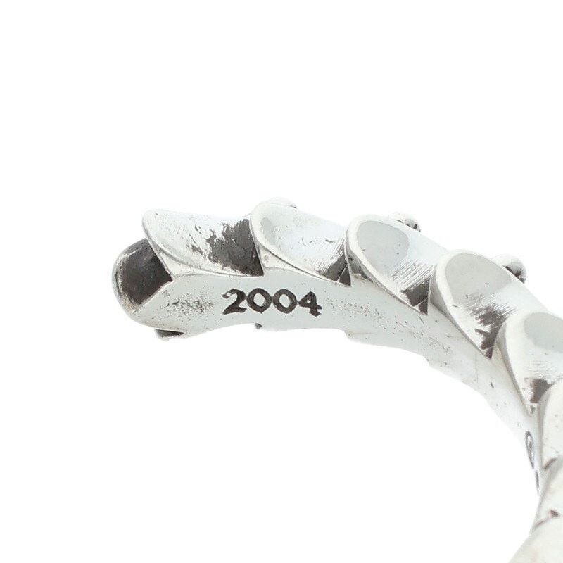 Chrome Hearts Chrome Hearts Crosstail Hoop Silver Earring Size ONE SIZE - 4 Thumbnail