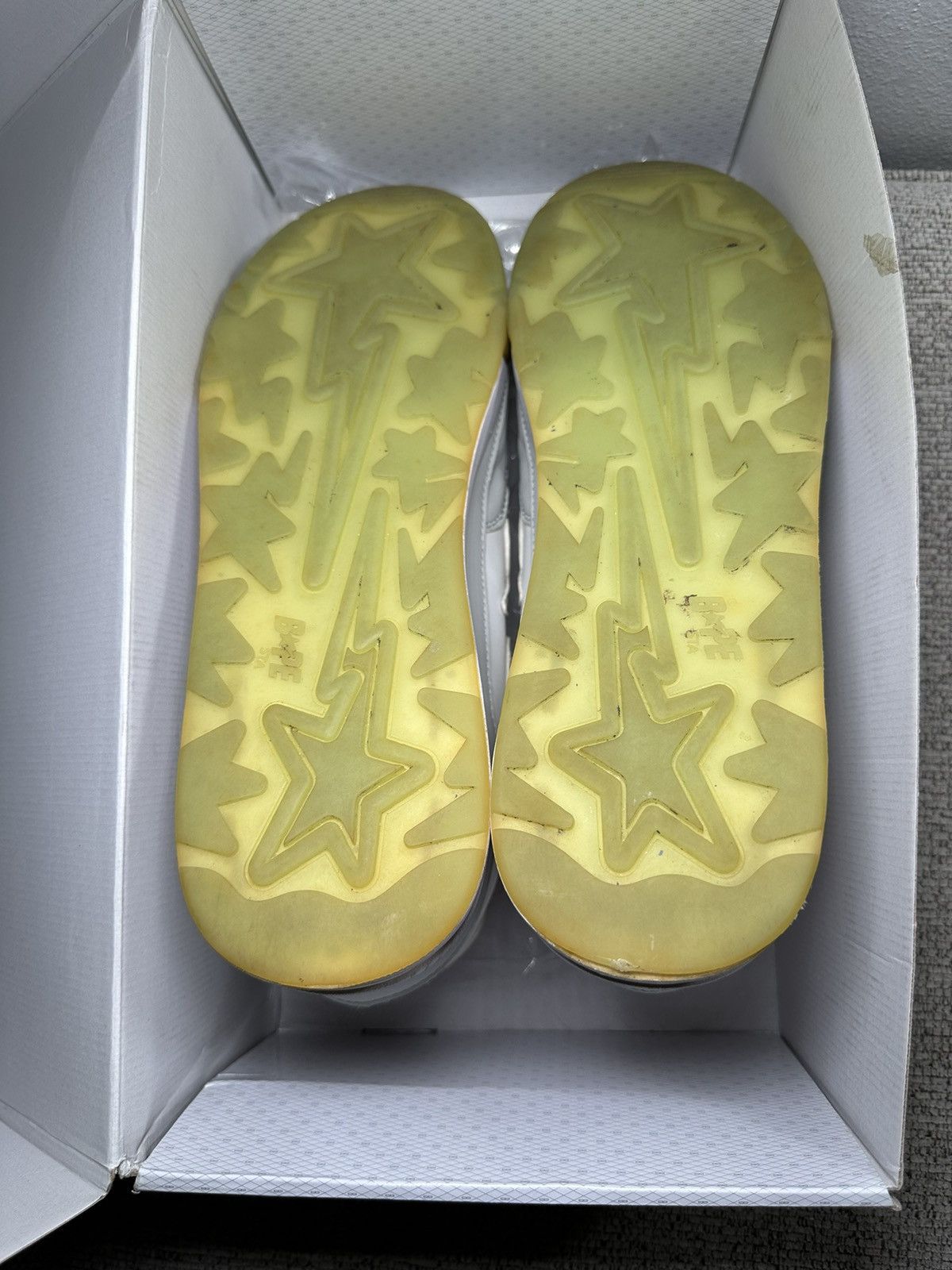 Bape Bape Roadsta White (2016) Size US 12 / EU 45 - 6 Thumbnail