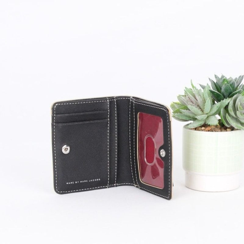 Marc by Marc Jacobs Marc Jacobs Compact Mini Leather Wallet Size ONE SIZE - 2 Thumbnail
