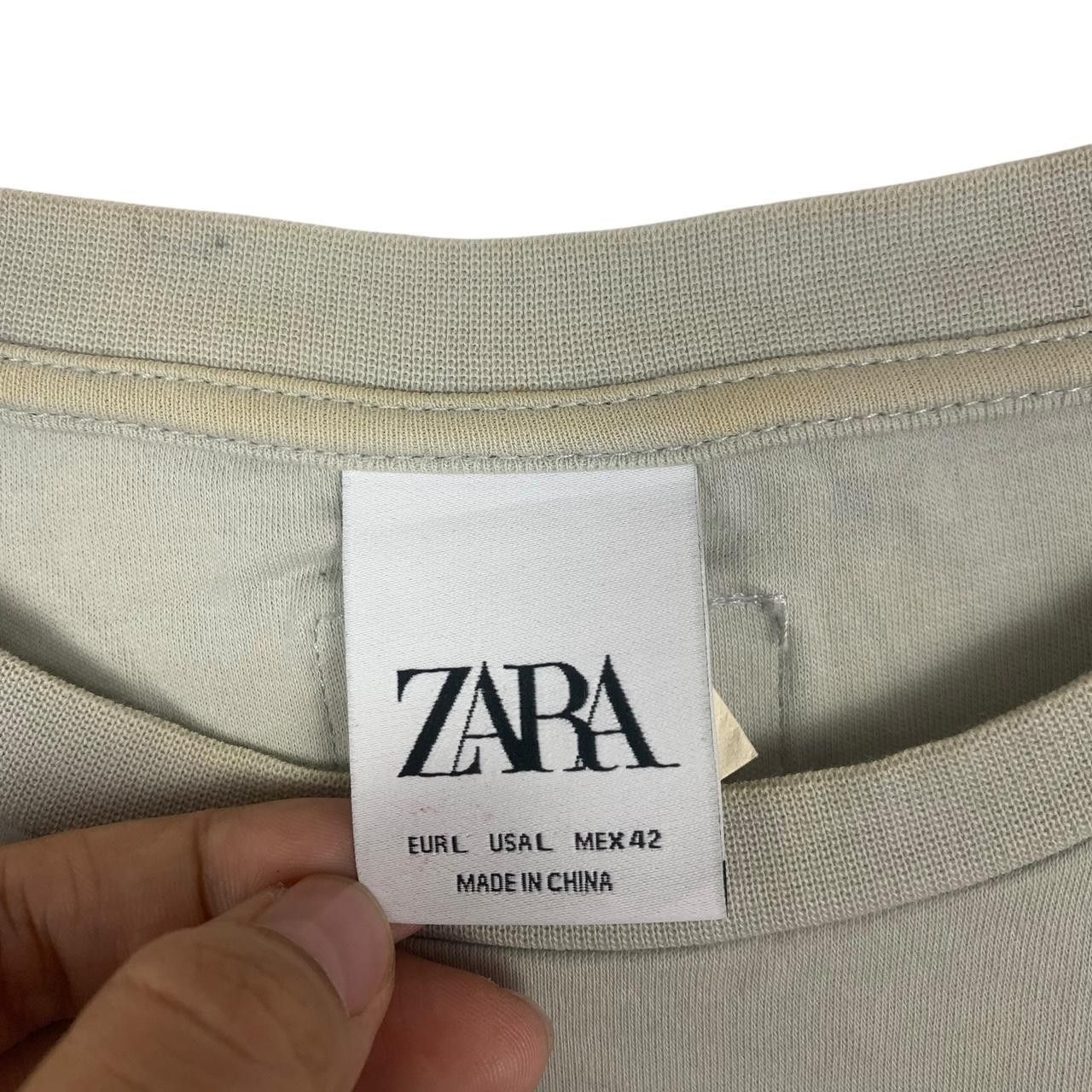 Zara ZARA x NOVONEYRA COLLECTION Pra Elba Rey Tee Shirt Size L / US 10 / IT 46 - 3 Thumbnail