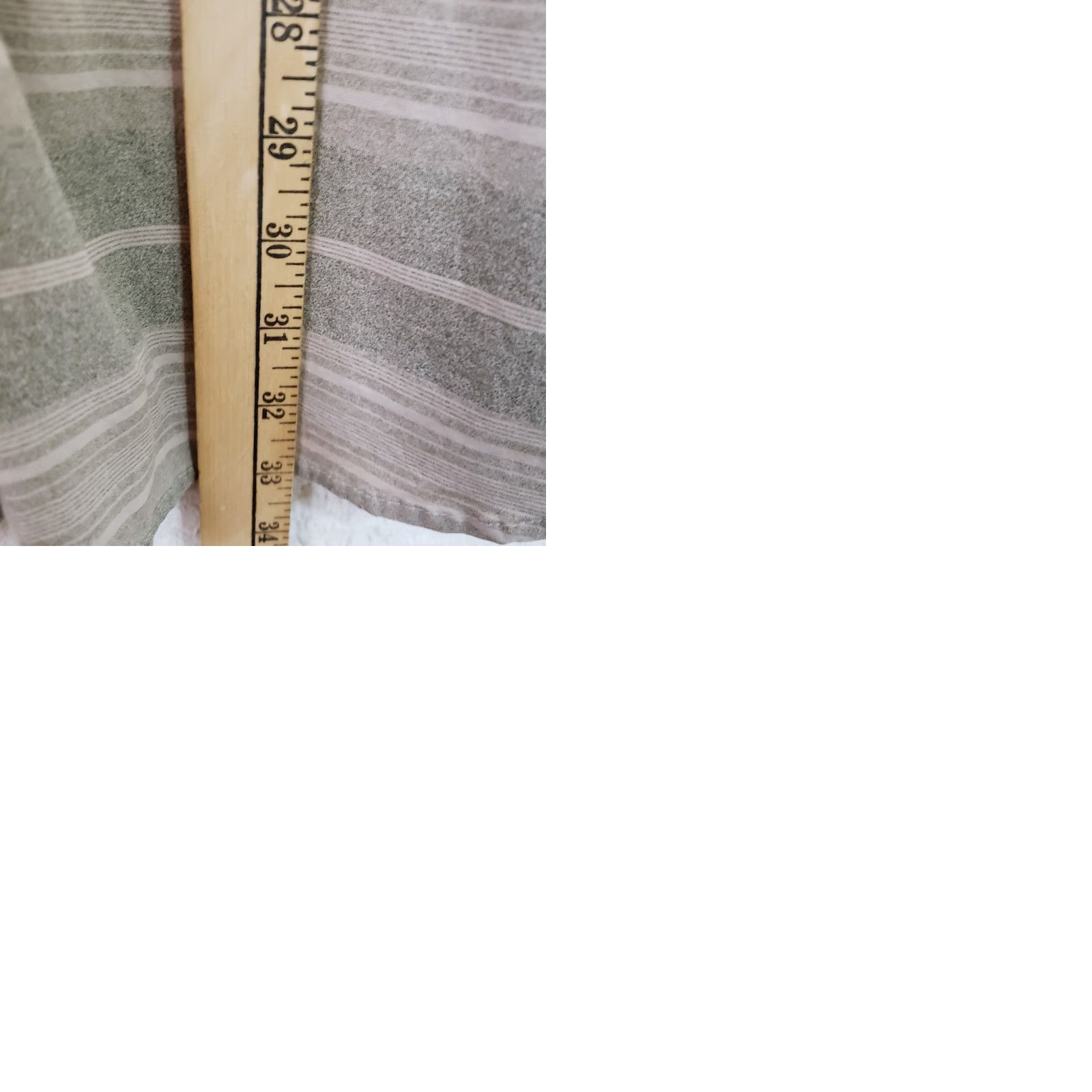 Vintage Voyager Button Shirt Men 2XL Green Beige Striped Short Sleeve Collared Button-Up Knit Stretch Regular Fit Mens Size US XXL / EU 58 / 5 - 9 Thumbnail