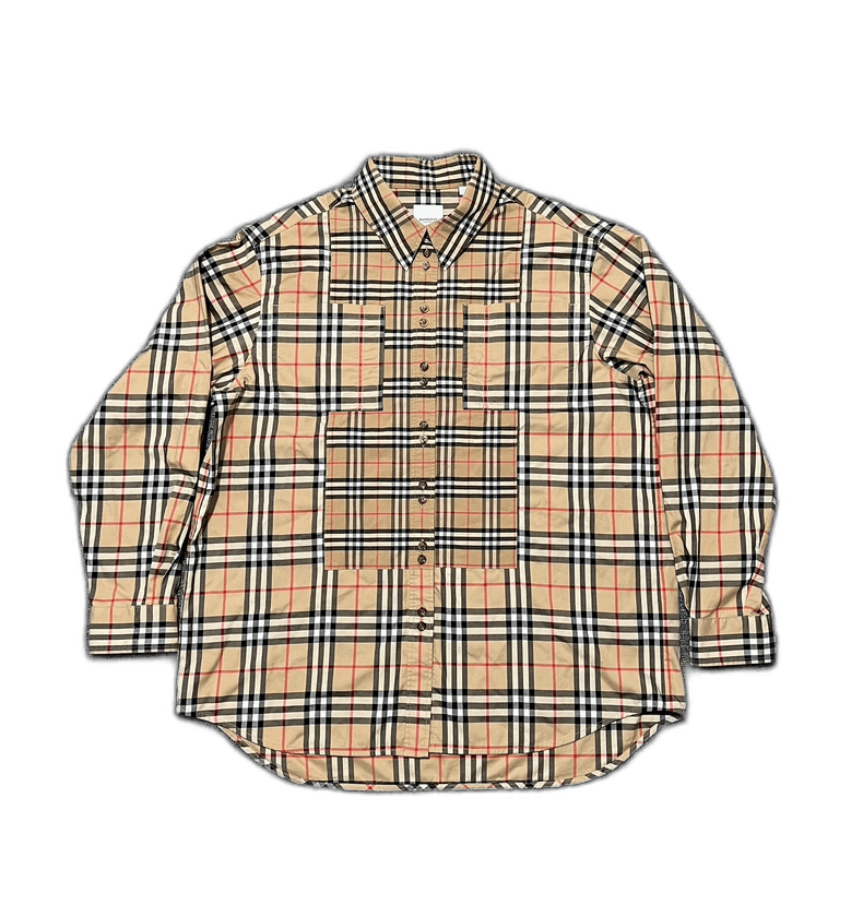 Burberry Burberry Classic Check Long Sleeve Shirt Size US M / EU 48-50 / 2 - 1 Thumbnail