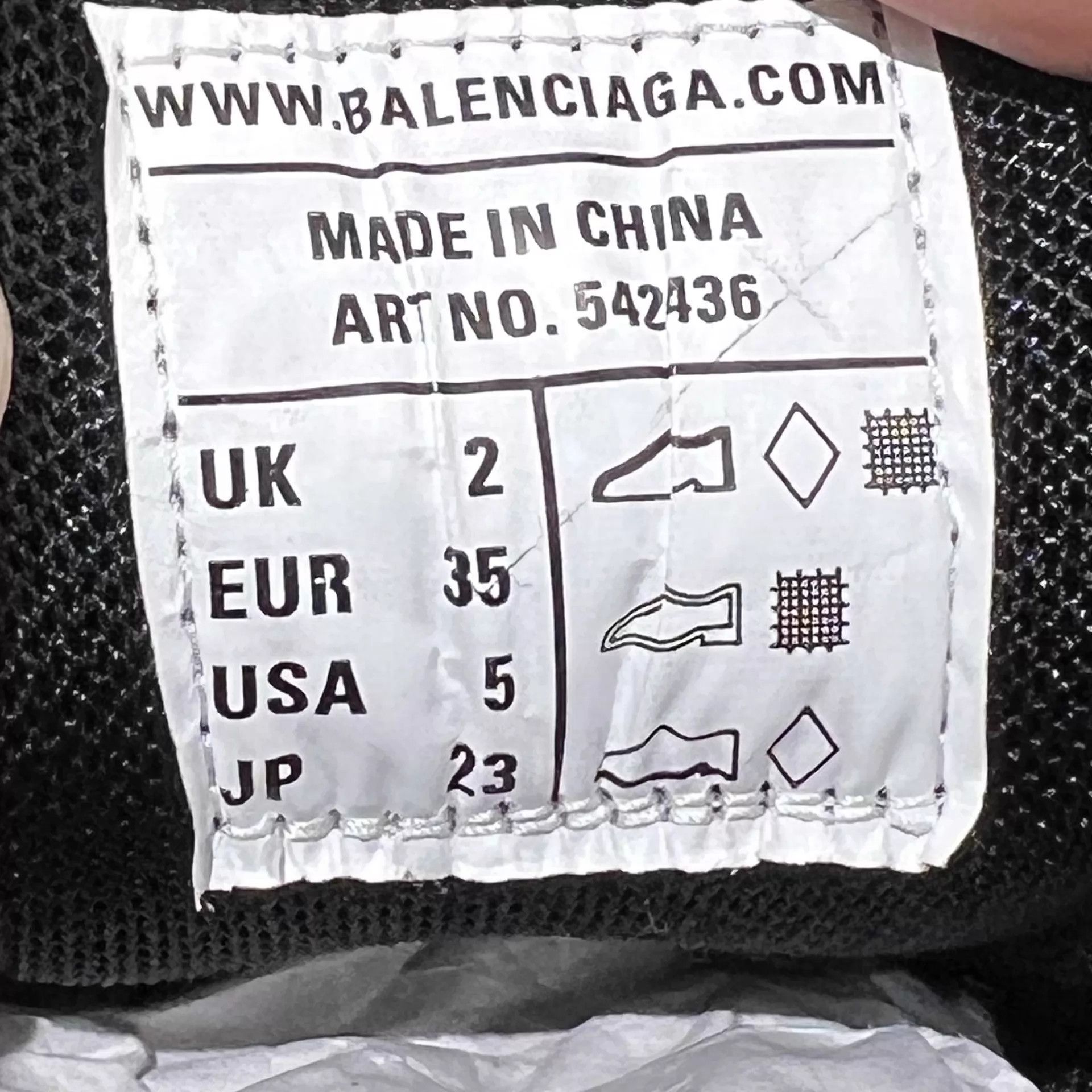 Balenciaga Balenciaga Track black 35 new with box Size US 5 / IT 35 - 8 Thumbnail