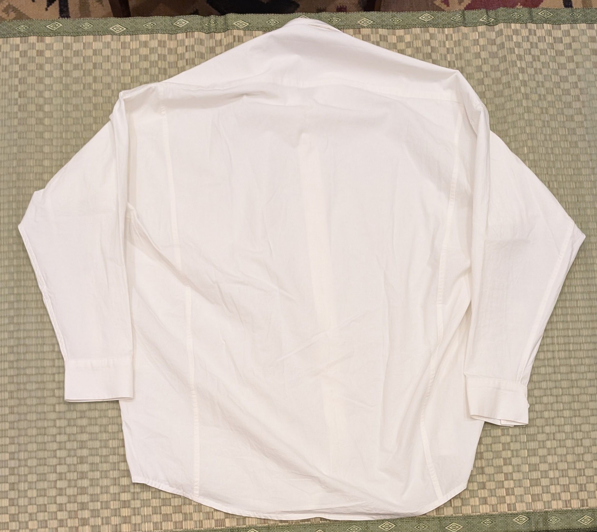 7115 by Szeki NWT 7115 by Szeki Cocoon Dress Shirt Off White Size XS / US 0-2 / IT 36-38 - 2 Thumbnail
