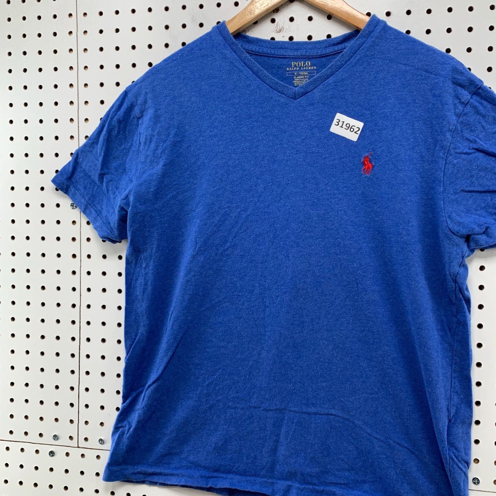 Polo Ralph Lauren Polo Ralph Lauren Shirt Mens Medium Blue Red Pony Pony Casual fit 20x24 Size US M / EU 48-50 / 2 - 5 Thumbnail