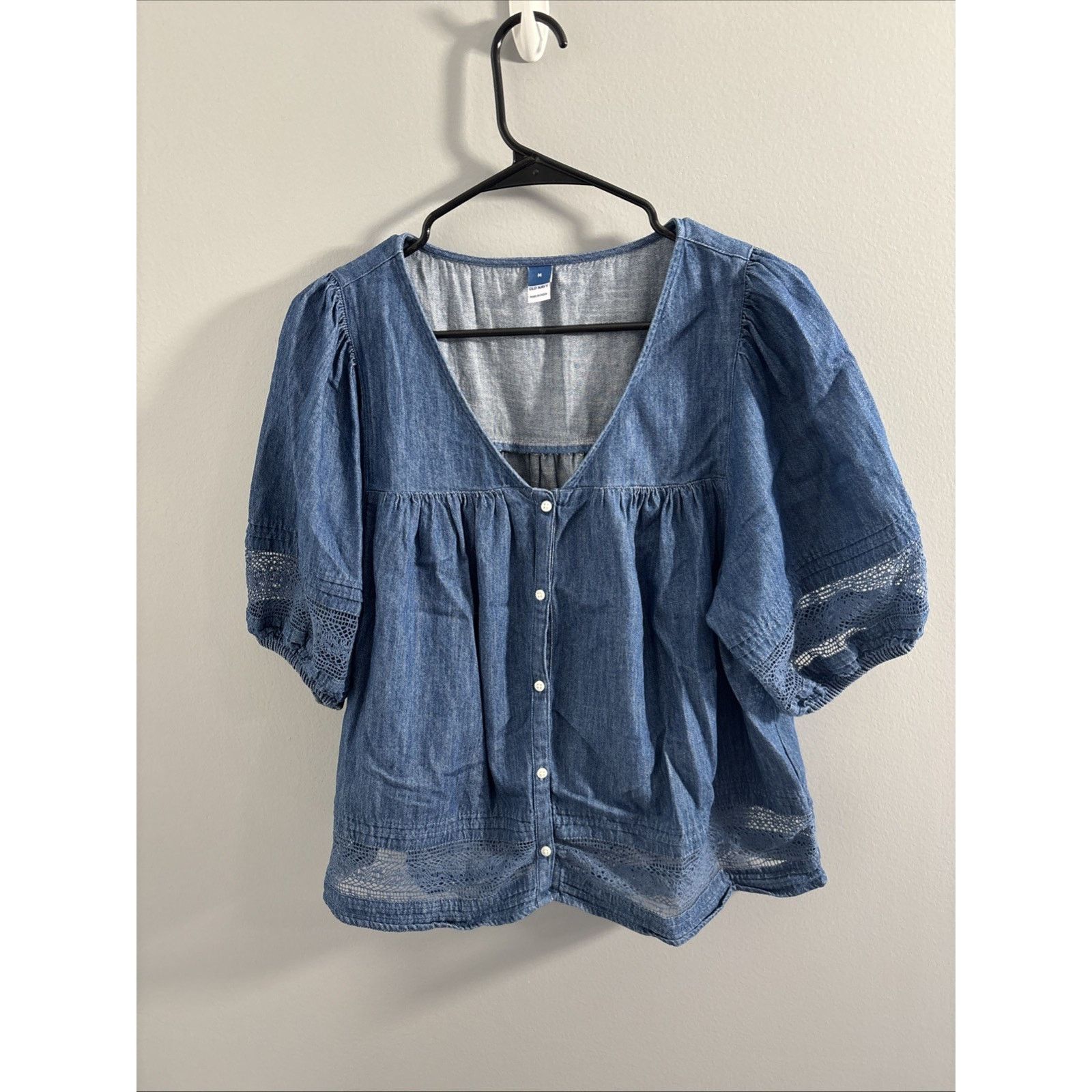 Old Navy Old Navy Denim Tee Medium Size M / US 6-8 / IT 42-44 - 1 Thumbnail