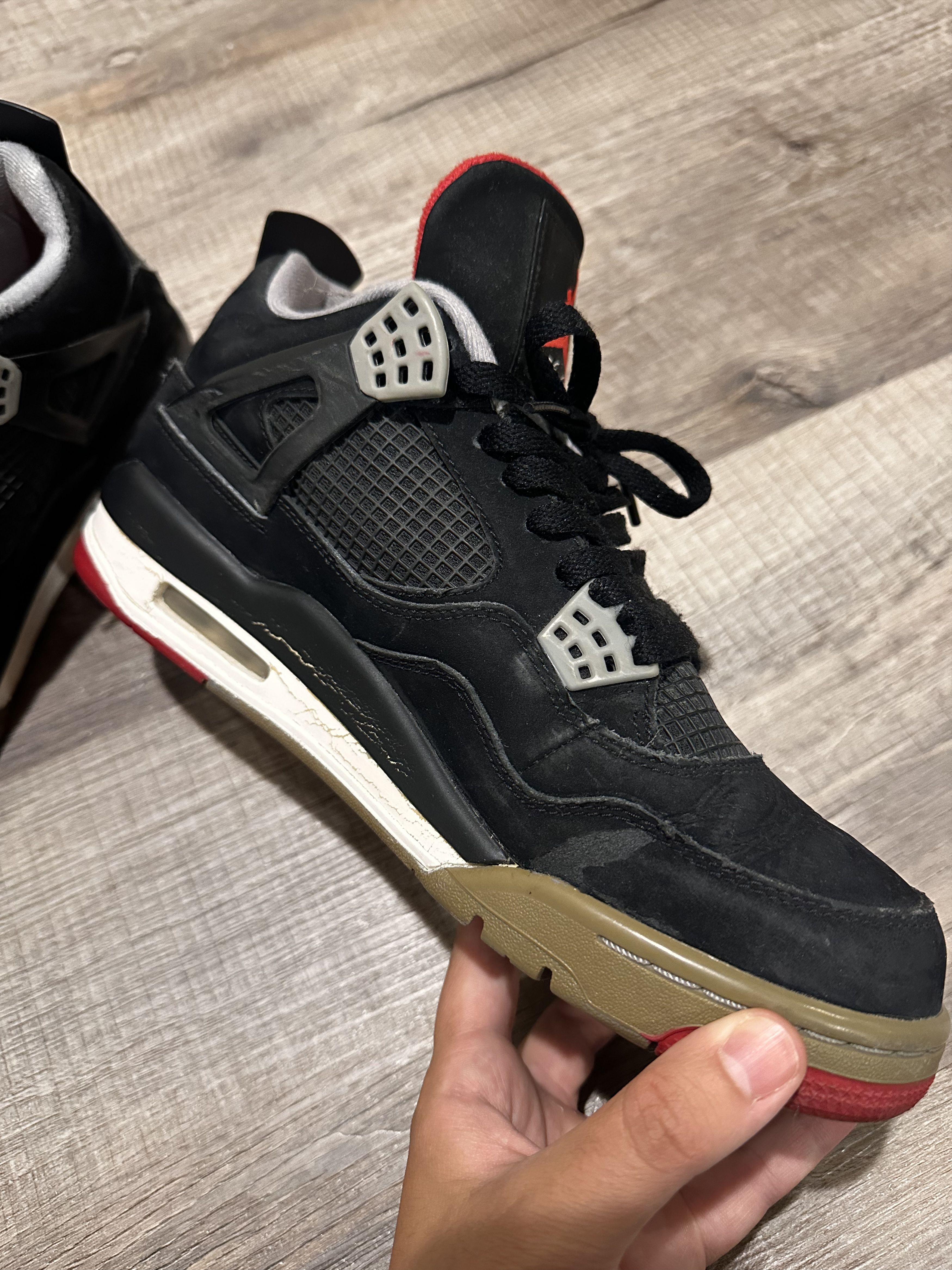 Jordan Brand Jordan 4 "bred" Size US 10.5 / EU 43-44 - 4 Thumbnail