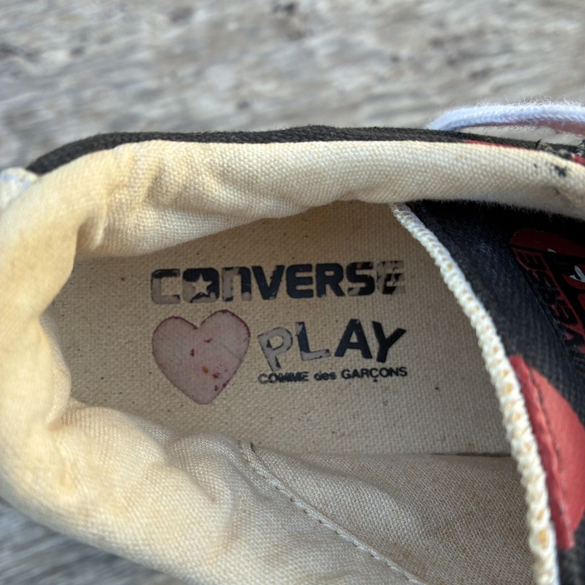 Comme des Garcons PLAY × Converse Comme des Garçons PLAY & Converse Collaboration Multi Heart Size US 6.5 / IT 36.5 - 4 Thumbnail