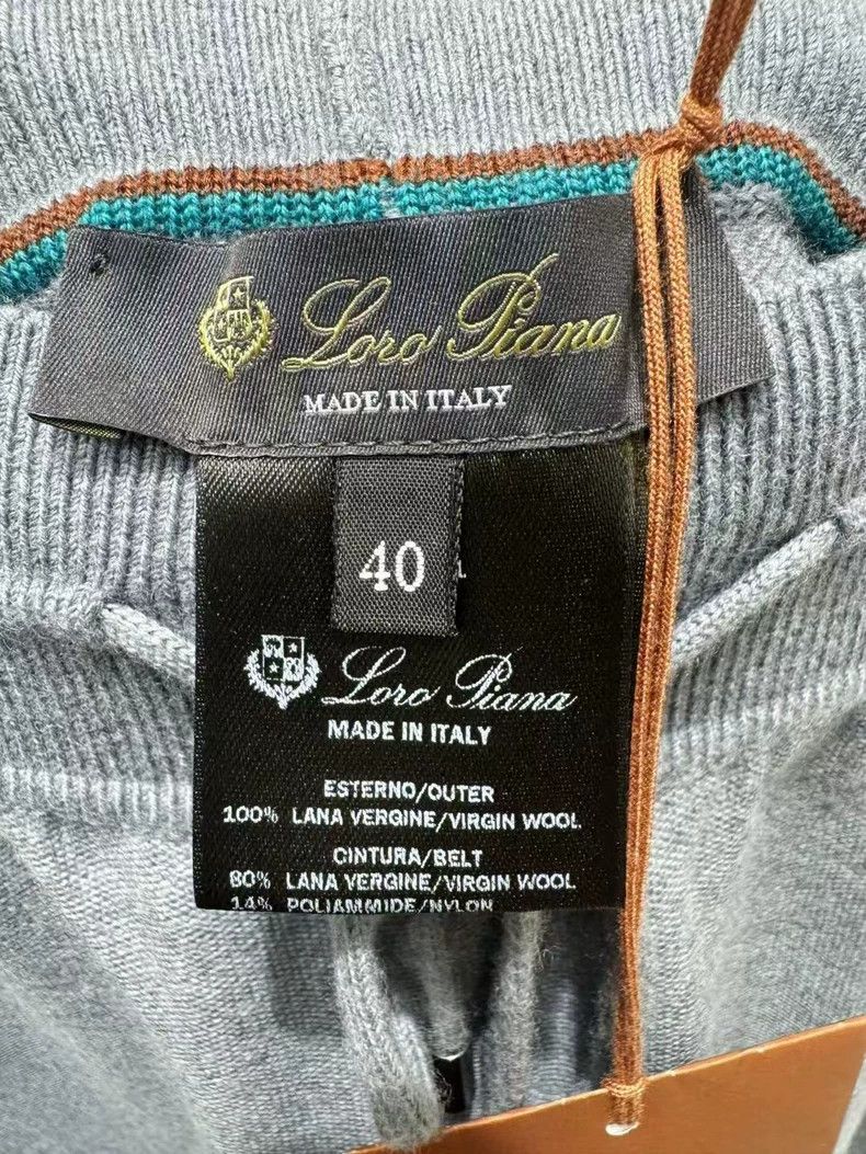 Loro Piana LORO PIANA size40 Grey knickerbockers Size US 40 / EU 56 - 3 Thumbnail