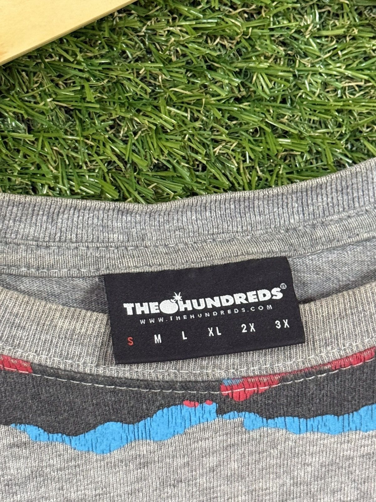The Hundreds The Hundreds Grey Camo Logo Bomb Tee Shirt Small Size US S / EU 44-46 / 1 - 4 Thumbnail