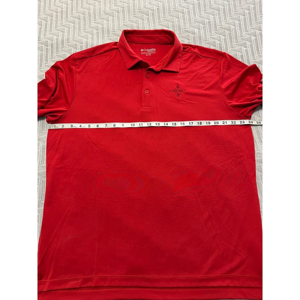 Columbia Columbia Golf Mohegan Sun red polo size XL Size US XL / EU 56 / 4 - 5 Thumbnail