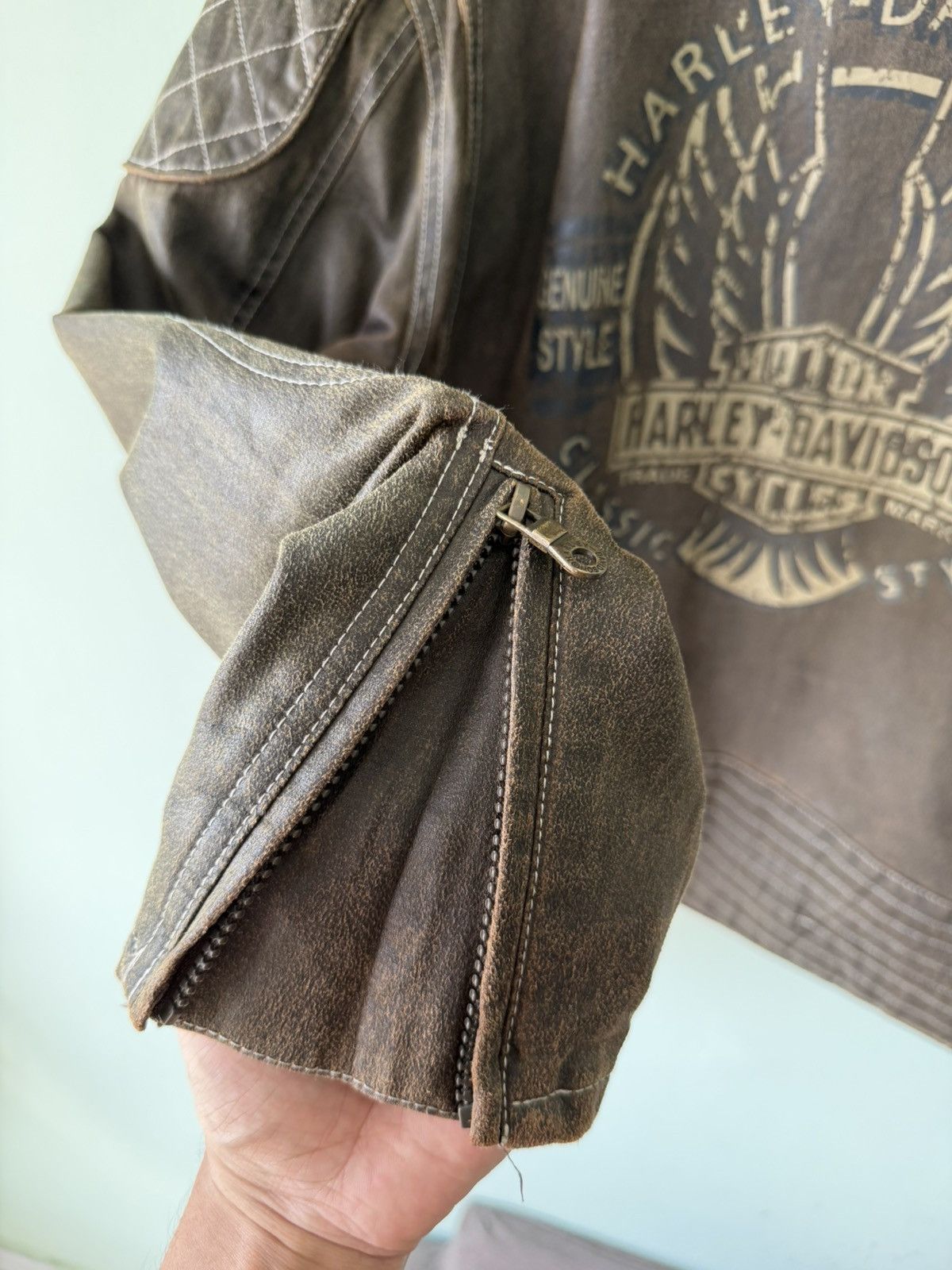 Harley Davidson Vintage Harley Davidson Motor Jacket Size US M / EU 48-50 / 2 - 18 Thumbnail