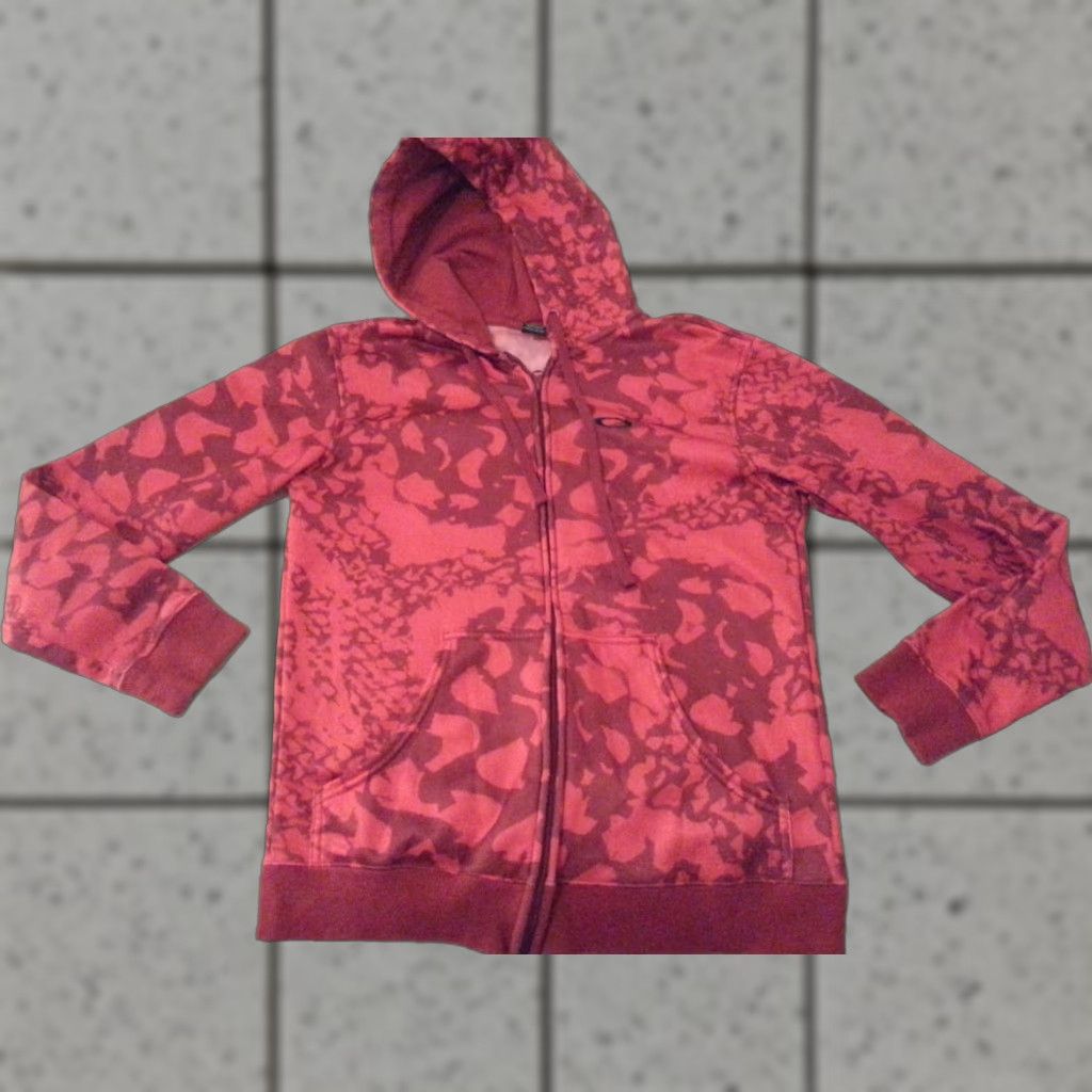 Oakley Mens Oakley Jacket S Small Red Athletic Gym Workout Size US S / EU 44-46 / 1 - 1 Thumbnail