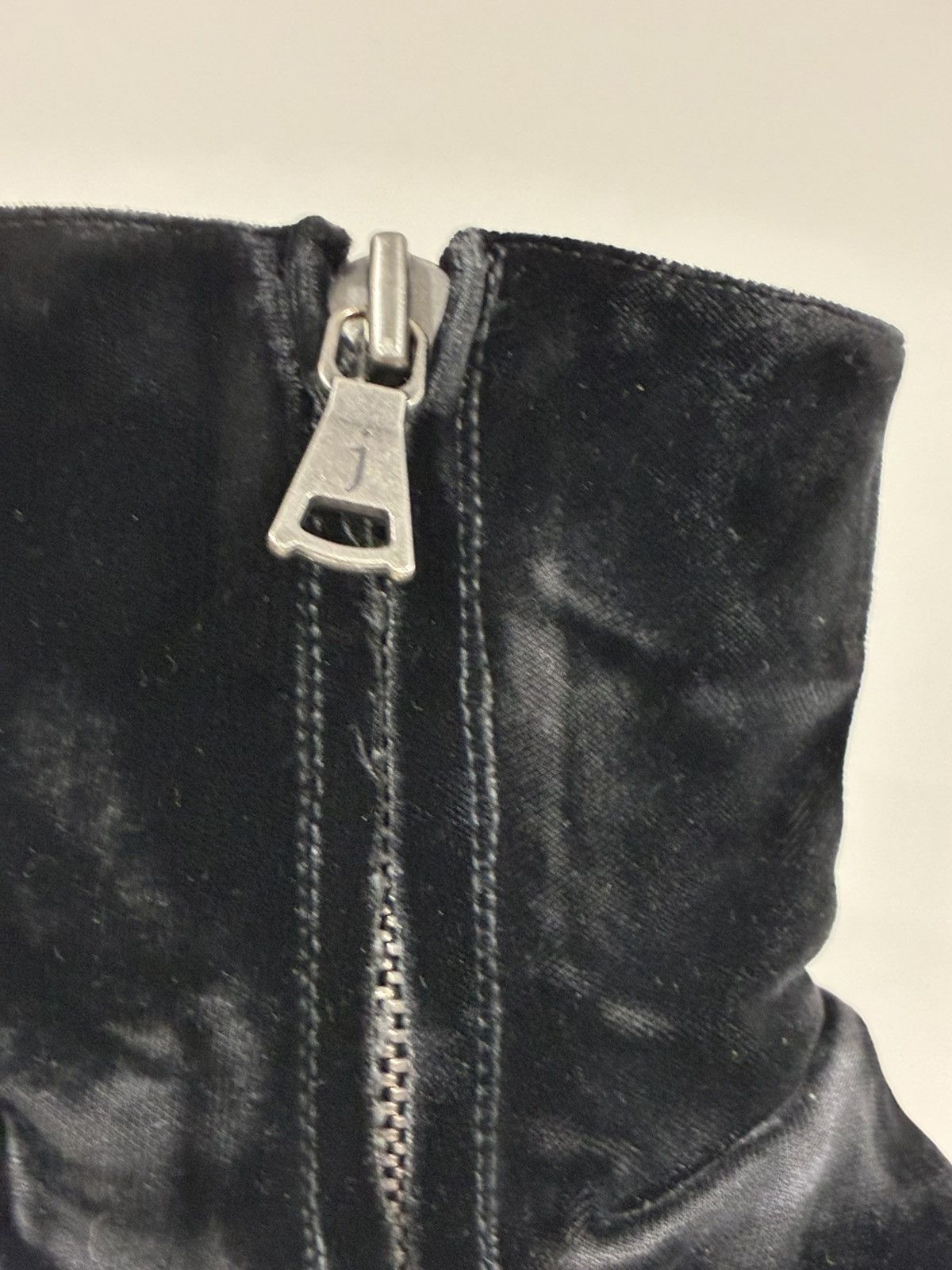 John Varvatos Richards Sharpei Distressed Velvet Leather Boot 8 Size US 8 / EU 41 - 11 Thumbnail