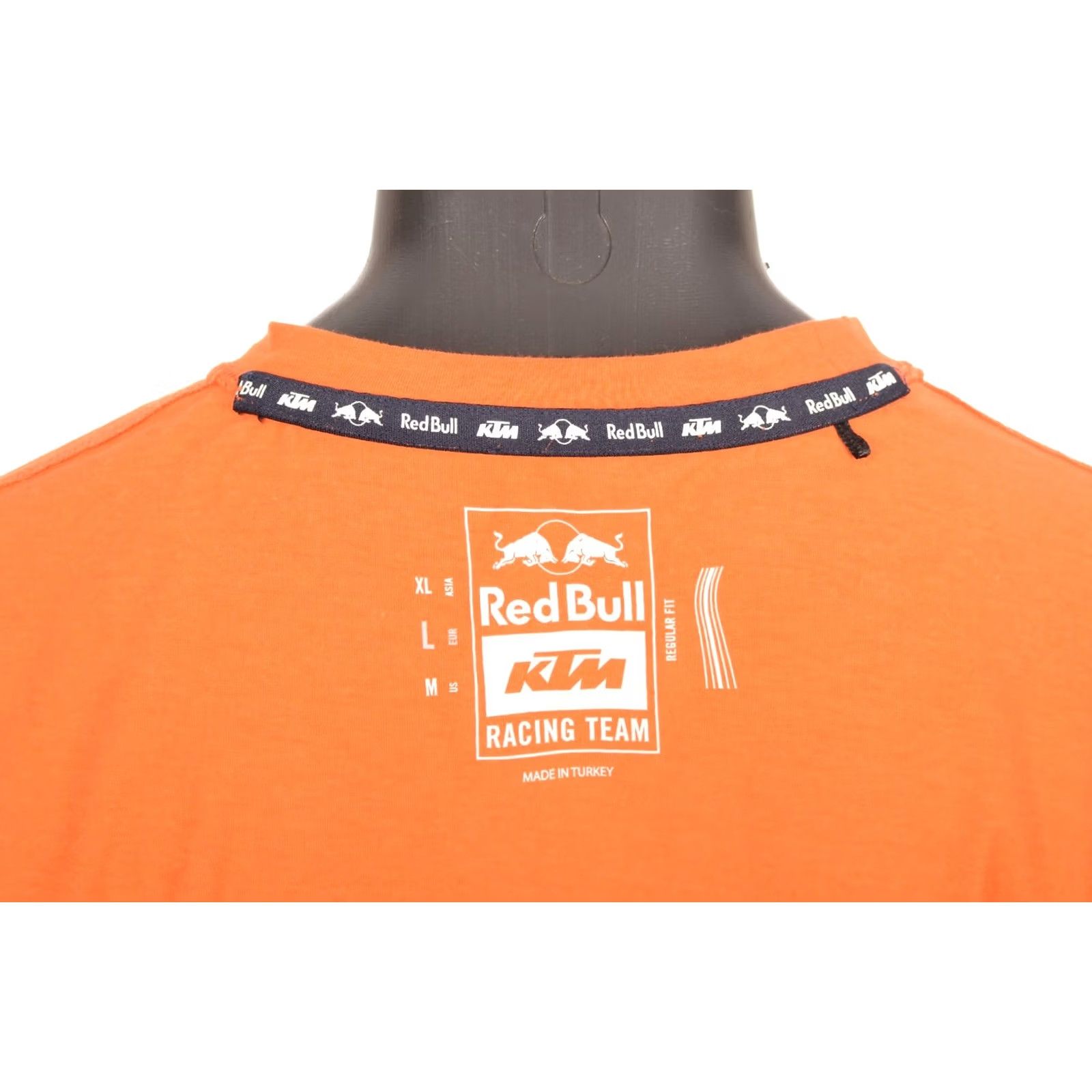 Vintage VINTAGE Red Bull KTM Back Print Orange Racing T-Shirt Tee KTM22019 Size EUR L Size US XL / EU 56 / 4 - 5 Thumbnail