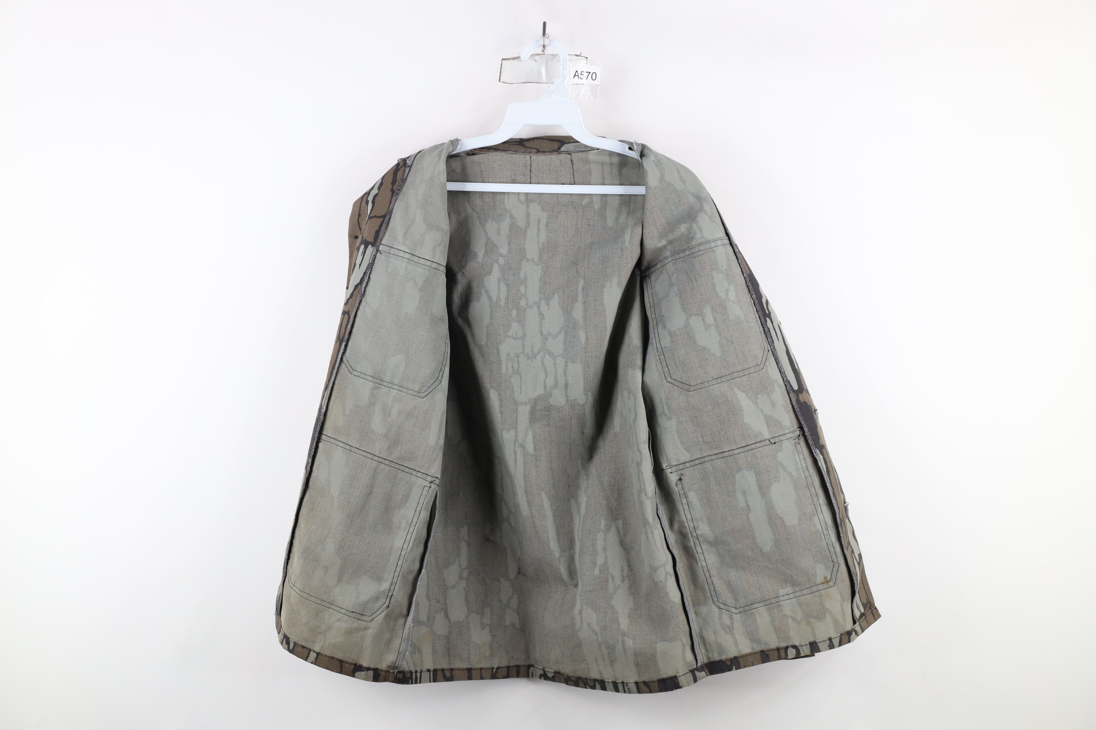 Vintage Vintage 70s 80s Streetwear Camouflage Shirt Jacket USA Size US S / EU 44-46 / 1 - 11 Thumbnail