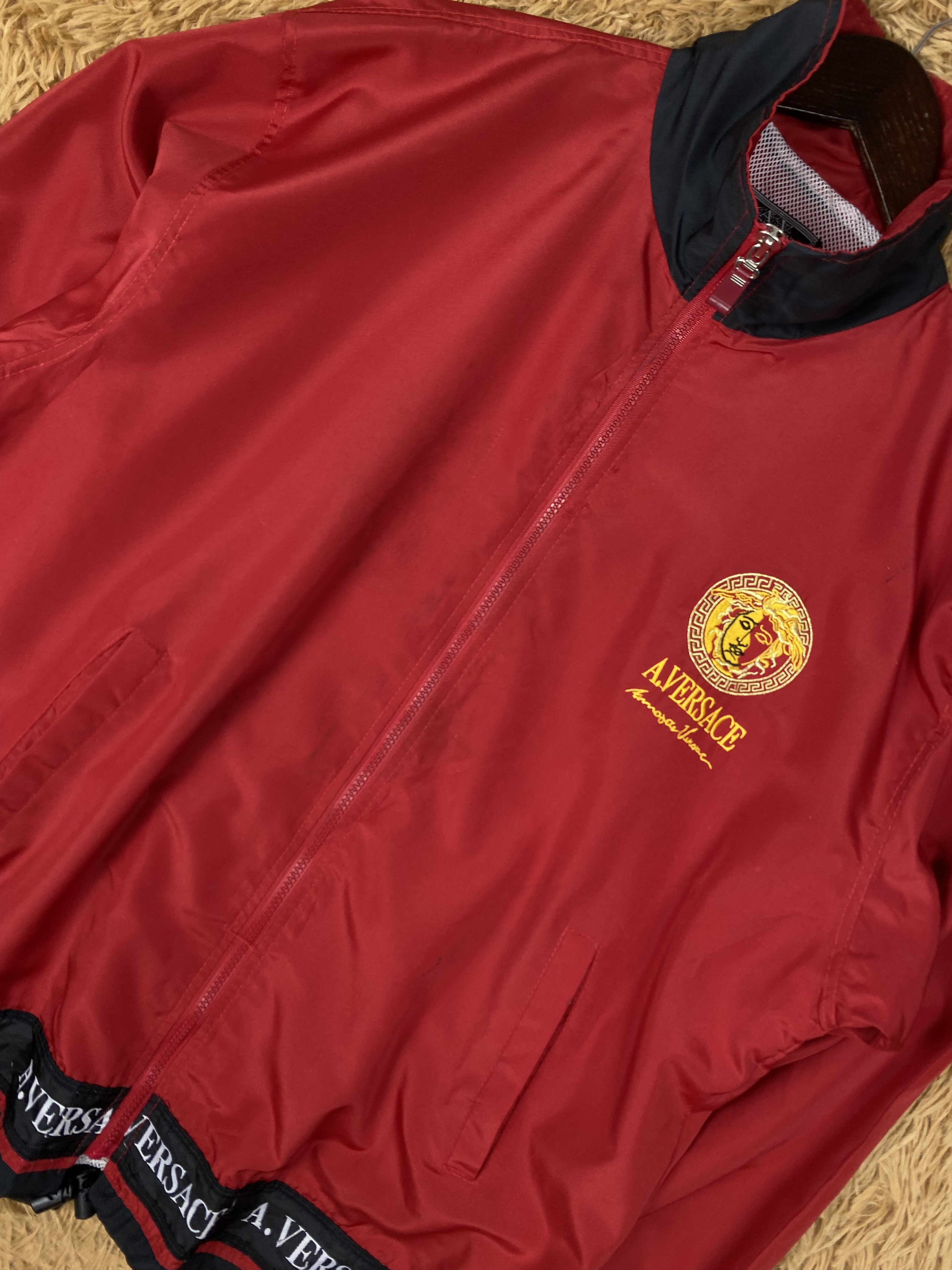 Vintage Vintage A.Versace Windbreaker PS0367 Size US M / EU 48-50 / 2 - 2 Thumbnail