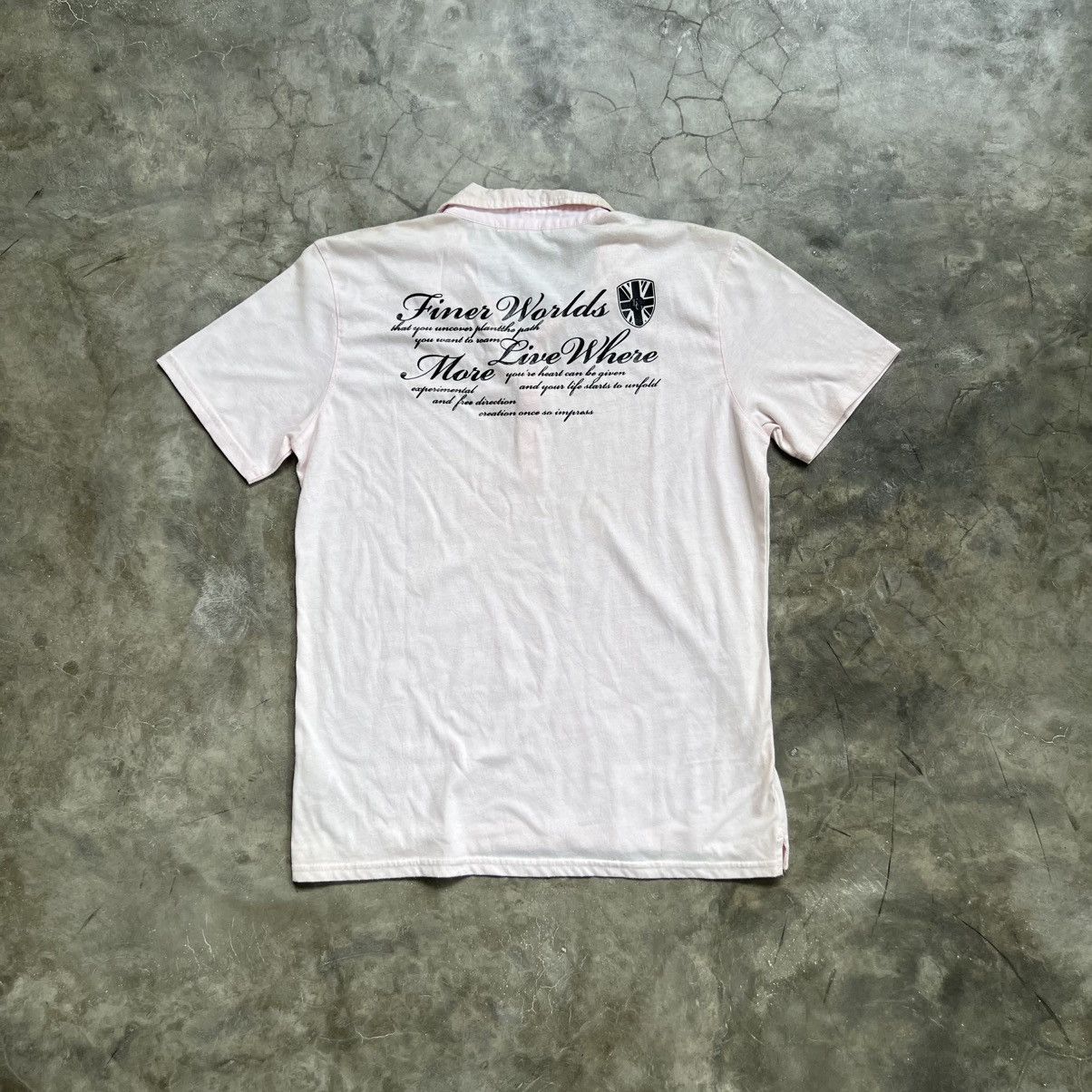 semanticdesign 2000s Semanticdesign Vkei Style Poem Polos Shirt Size US L / EU 52-54 / 3 - 2 Thumbnail