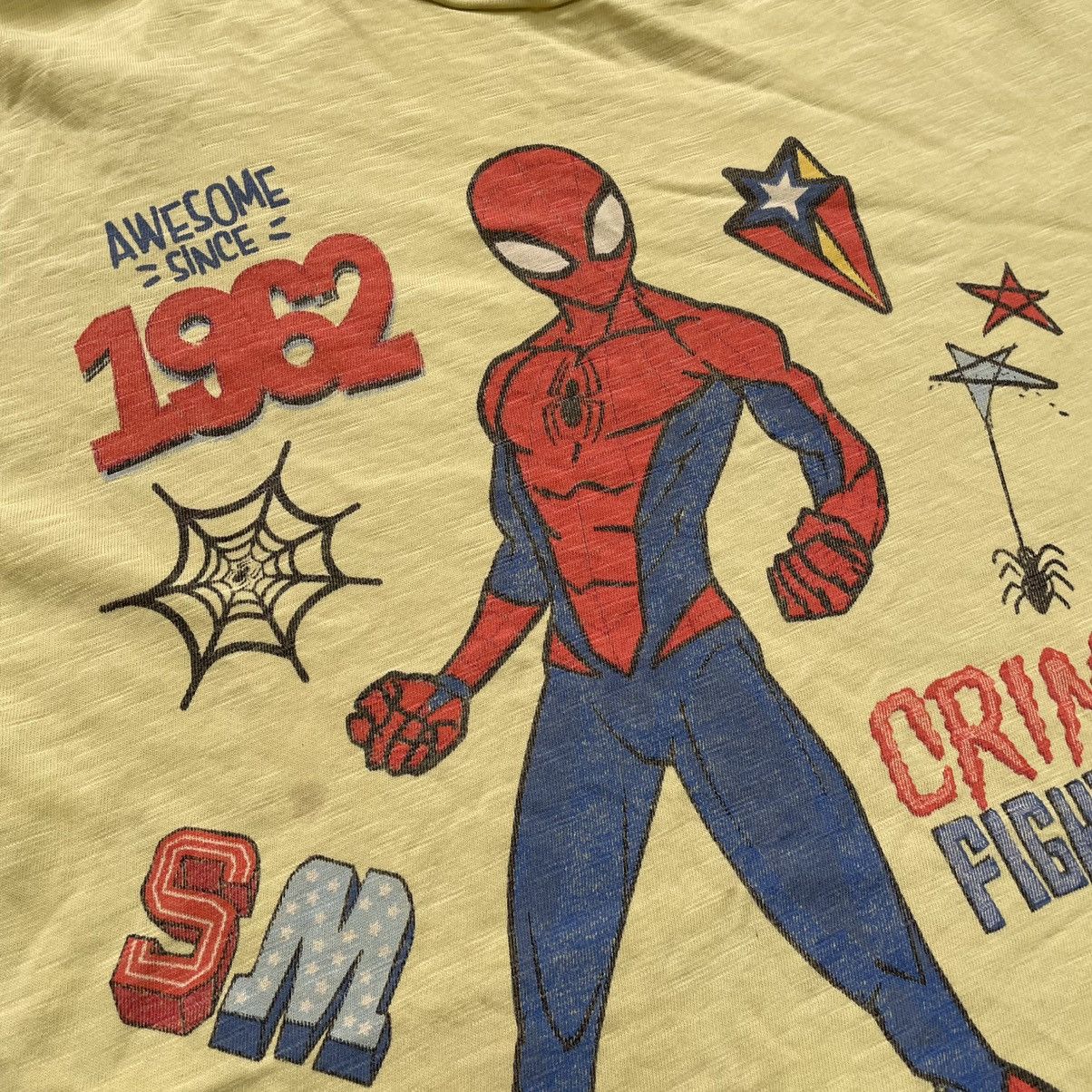 Vintage Vintage 90s Spider-Man Marvel Graphic Tee Sun Faded Punk S Size US S / EU 44-46 / 1 - 4 Thumbnail