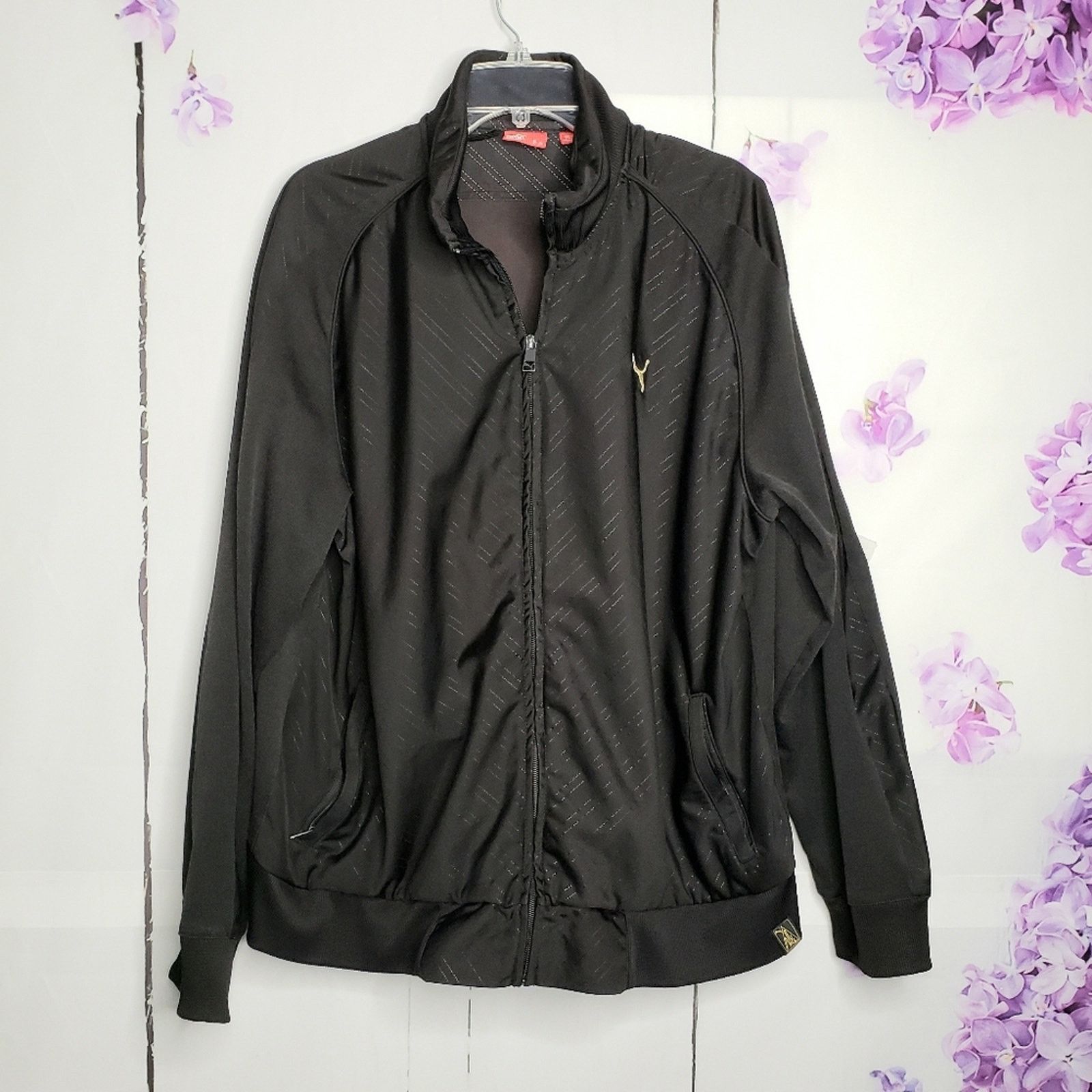 Puma Puma Striped Zip Track Performance Athletic Jacket XXL Size US XXL / EU 58 / 5 - 1 Thumbnail