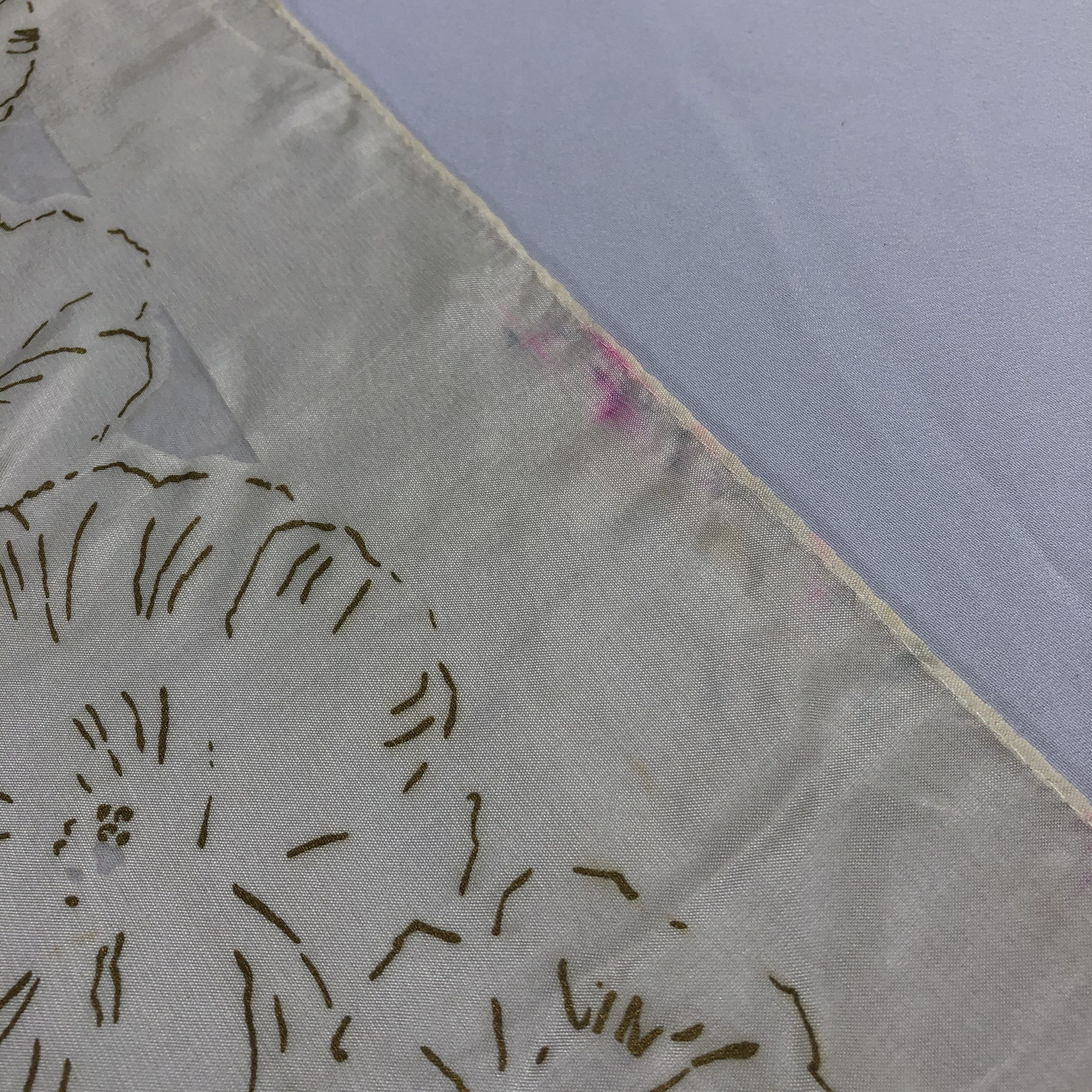 Sonia Rykiel × Vintage Vintage Sonia Rykiel Silk Scarf Size ONE SIZE - 8 Thumbnail