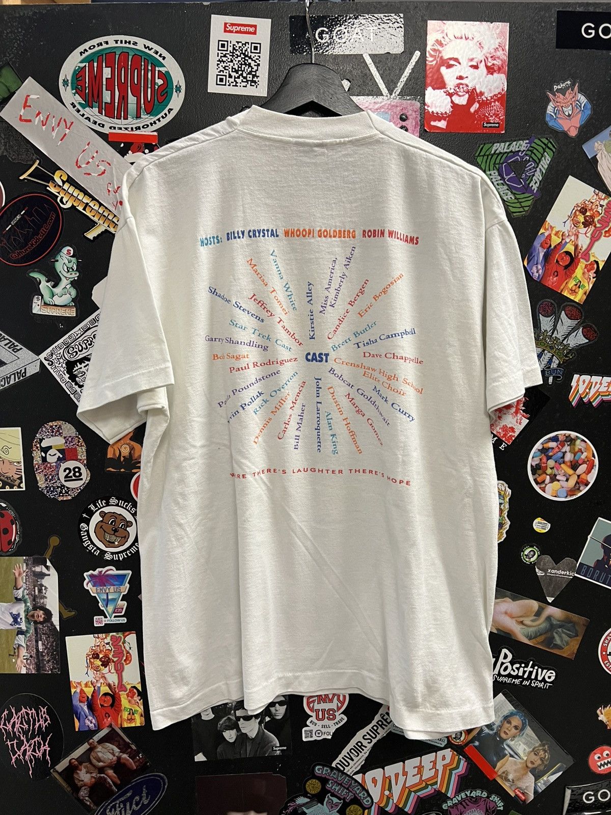 Vintage Vintage Comic Relief IV Comedy Tour Shirt Size US XL / EU 56 / 4 - 2 Thumbnail