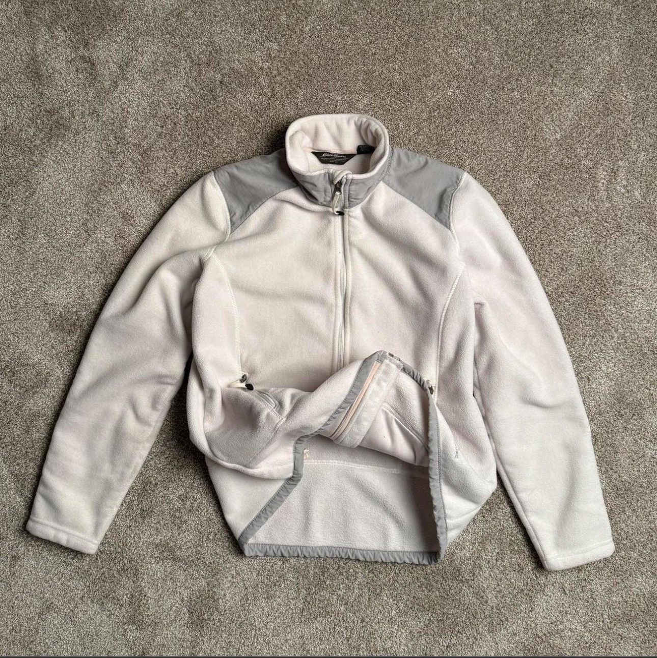Eddie Bauer EDDIE BAUER TWO TONE FLEECE JACKET Size L / US 10 / IT 46 - 1 Thumbnail