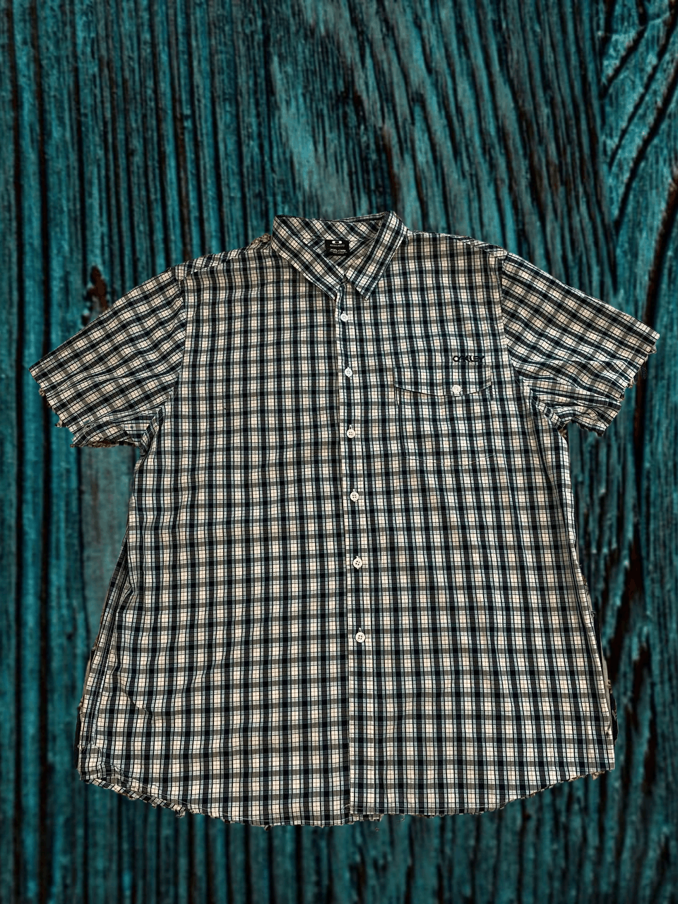 Oakley Oakley Shirt Button Front Multicolor Cotton Plaid Size US XXL / EU 58 / 5 - 1 Thumbnail