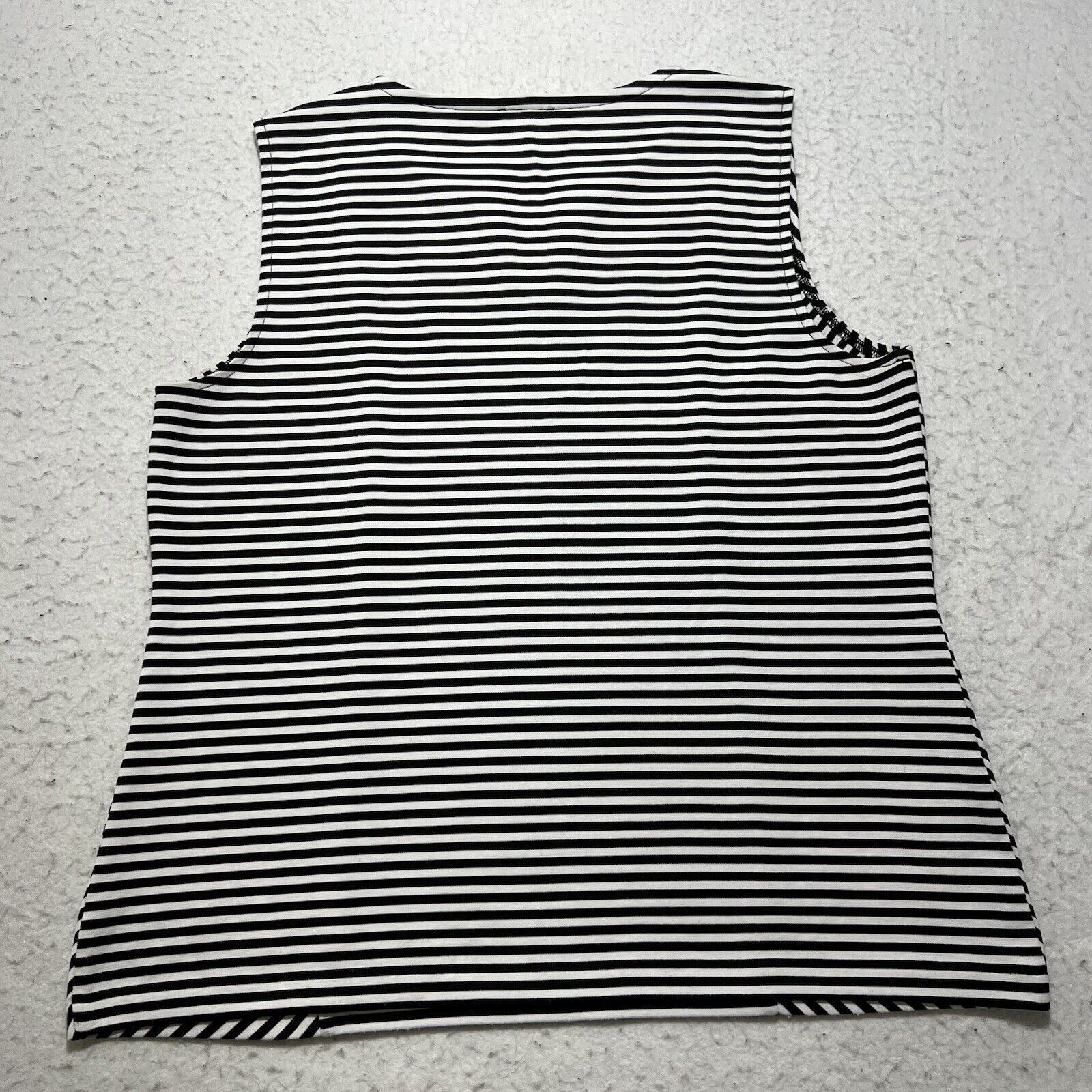 Other Talbots Small V-Neck Black + White Striped Pullover Tank Top Size S / US 4 / IT 40 - 9 Thumbnail