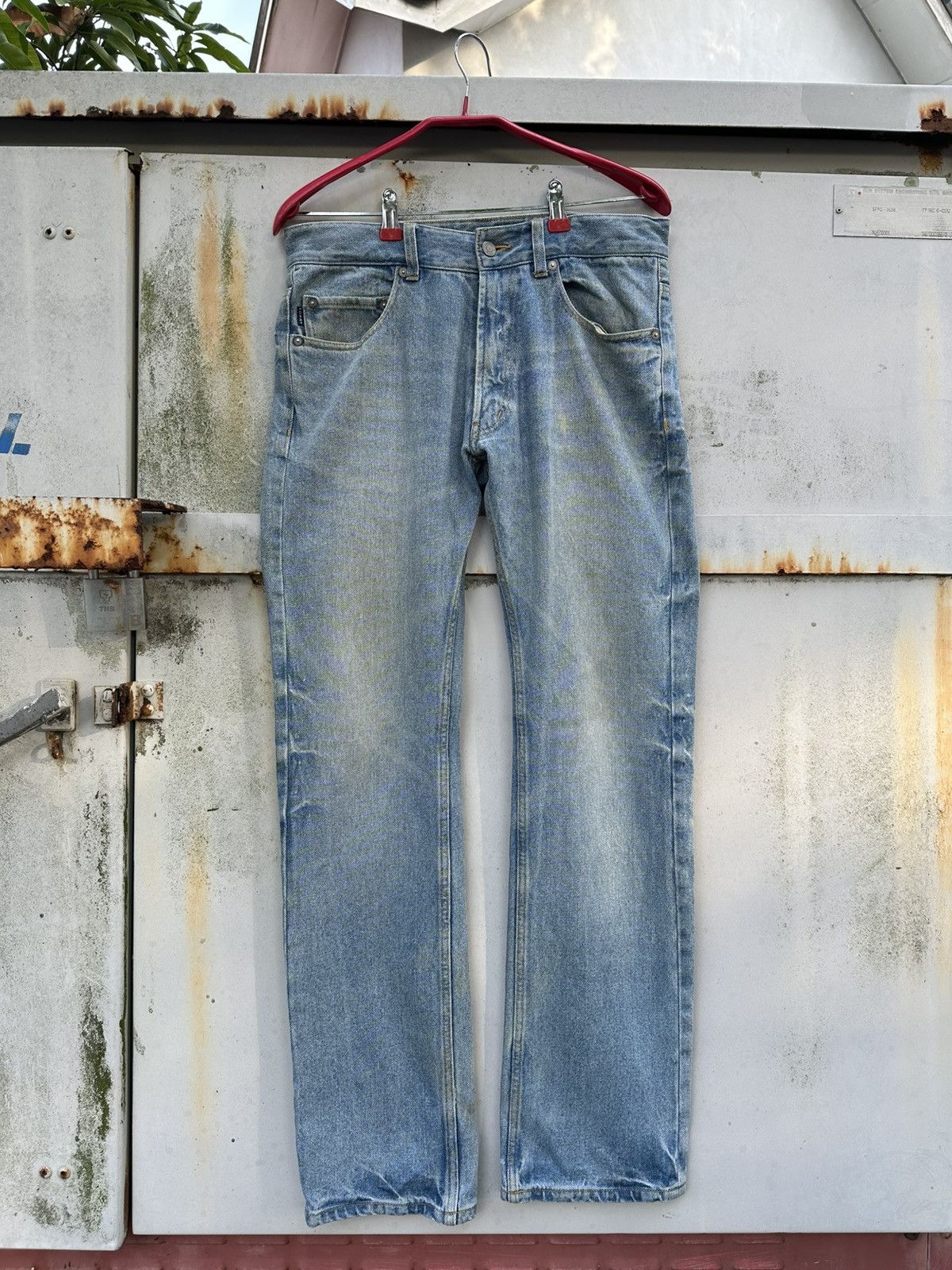 Tommy Hilfiger 👹Tommy Jeans By Tommy Hilfiger Embroidery Logo Jeans Size US 31 - 3 Thumbnail