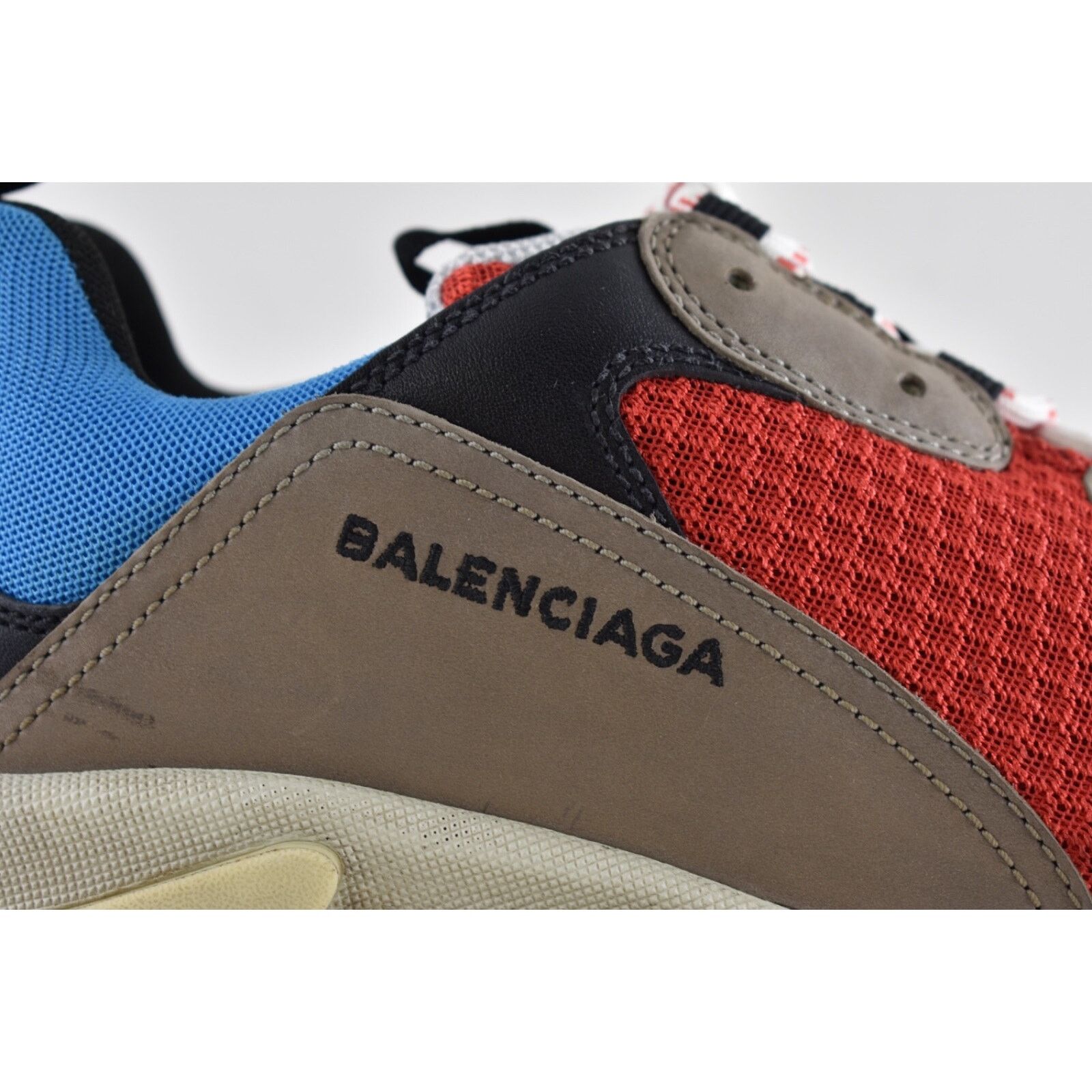 Balenciaga Balenciaga Triple S Sneakers Flat Platform 45 Mens 12 Size US 12 / EU 45 - 4 Thumbnail