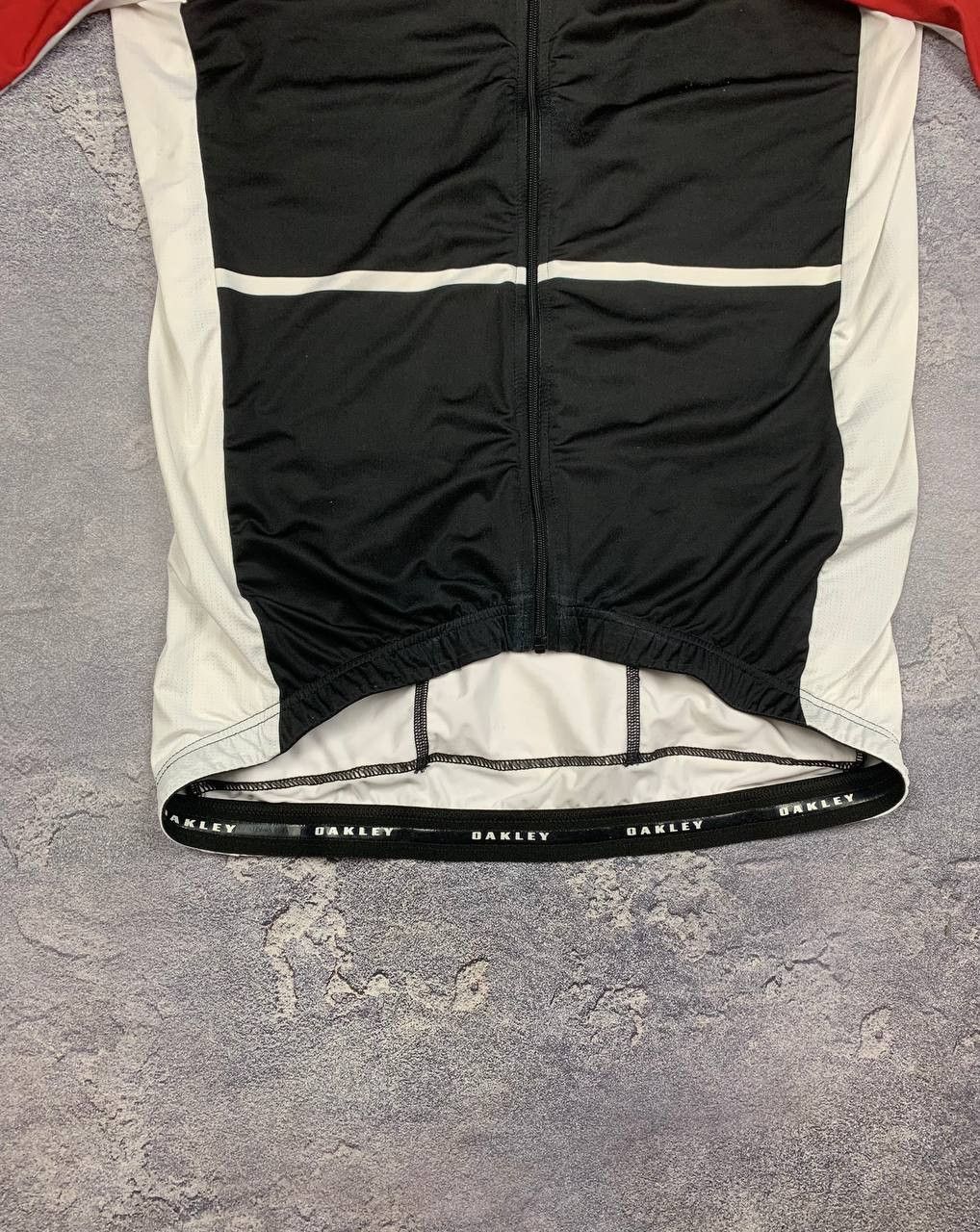 Oakley Oakley Men's Cycling Jersey Bike Shirt Red Black White Size US L / EU 52-54 / 3 - 5 Thumbnail